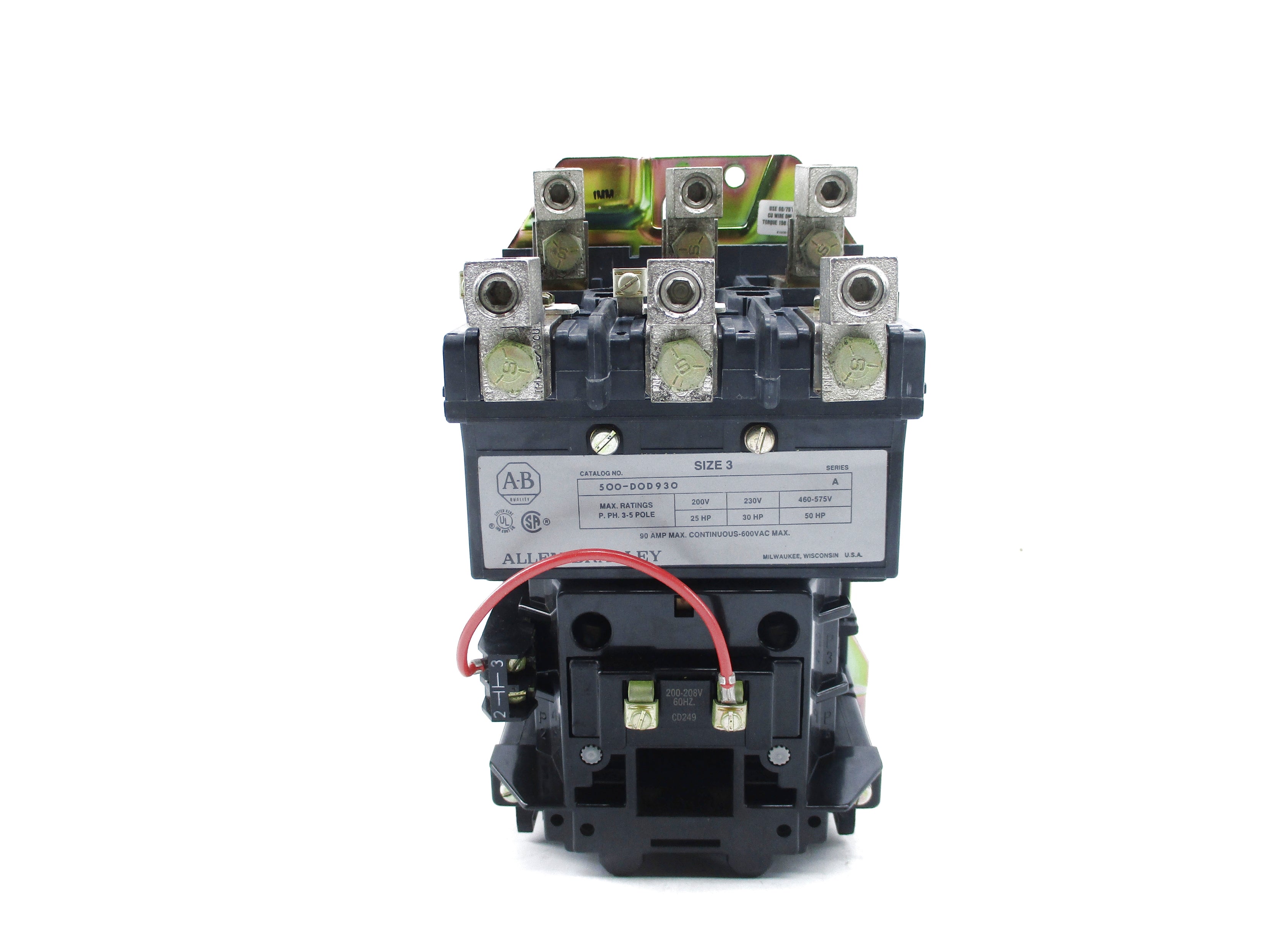 INDUSTRIAL SPARE PART 500-DOD930 SER. A 208V NSNP
