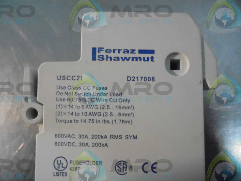 FERRAZ SHAWMUT USC-C21 FUSE HOLDER ** GENUINE **