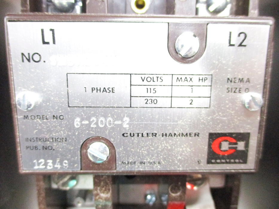 CUTLER HAMMER 9115H203K UNMP