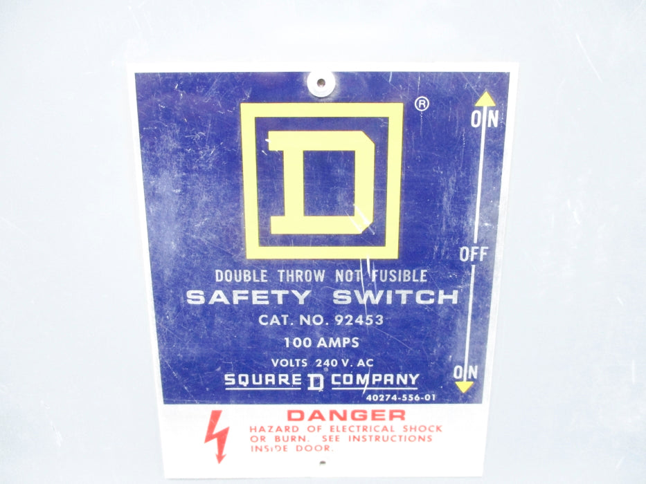 SQUARE D 92453 NSNP