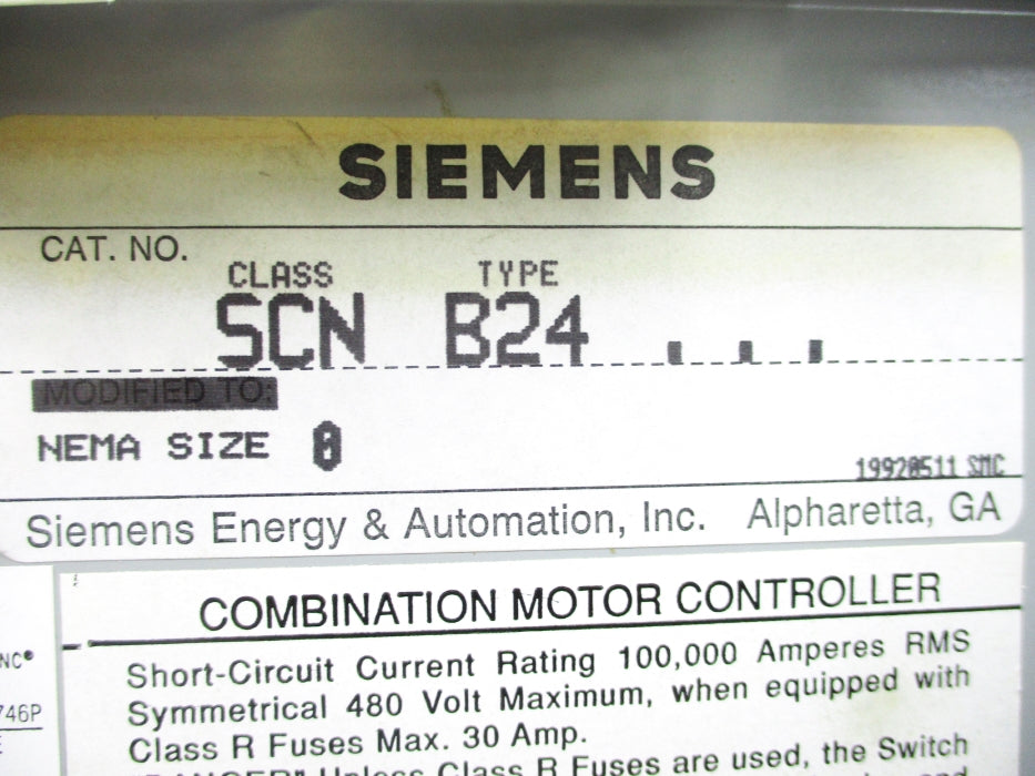 SIEMENS SCNB24 NSNP