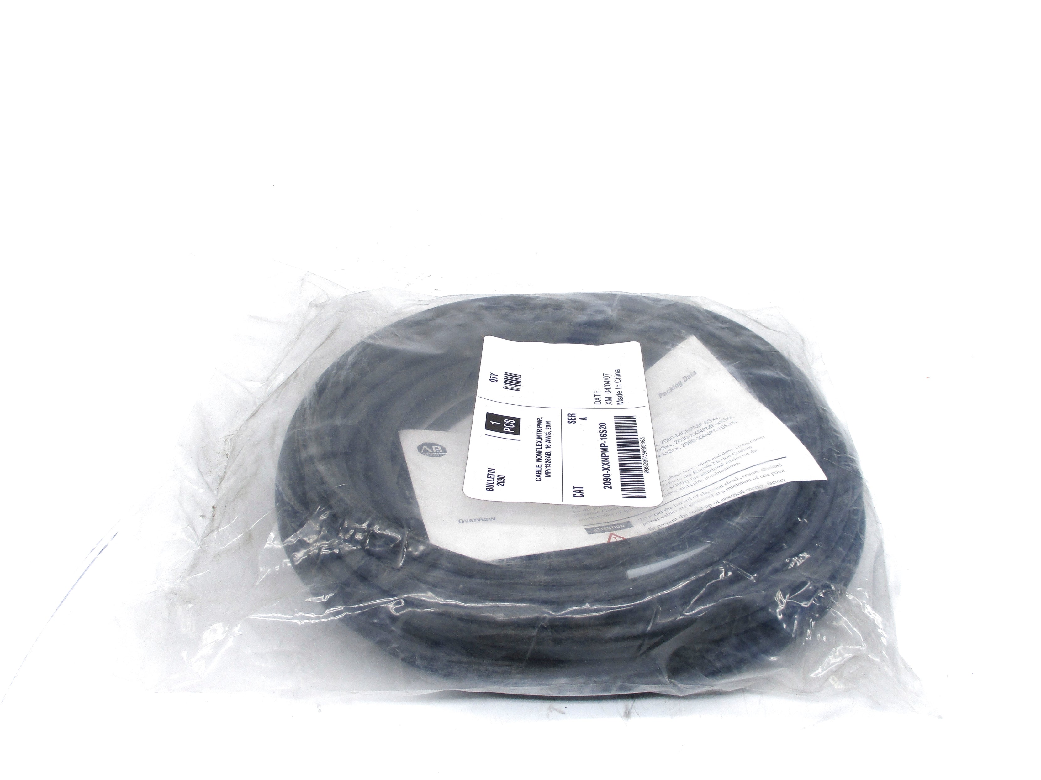 ALLEN BRADLEY 2090-XXNPMP-16S20 SER. A NSMP