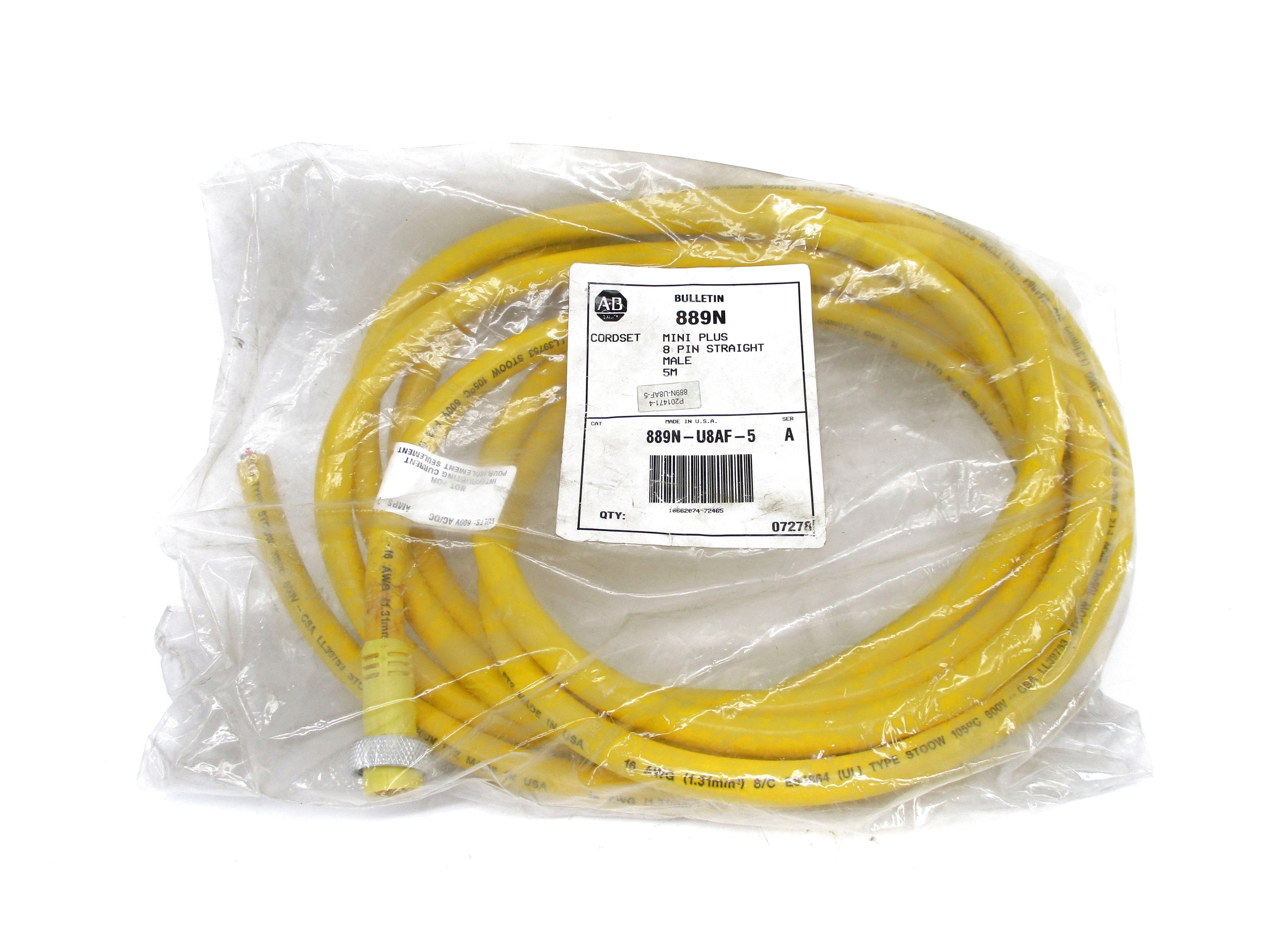 ALLEN BRADLEY 889N-U8AF-5 SER. A NSMP