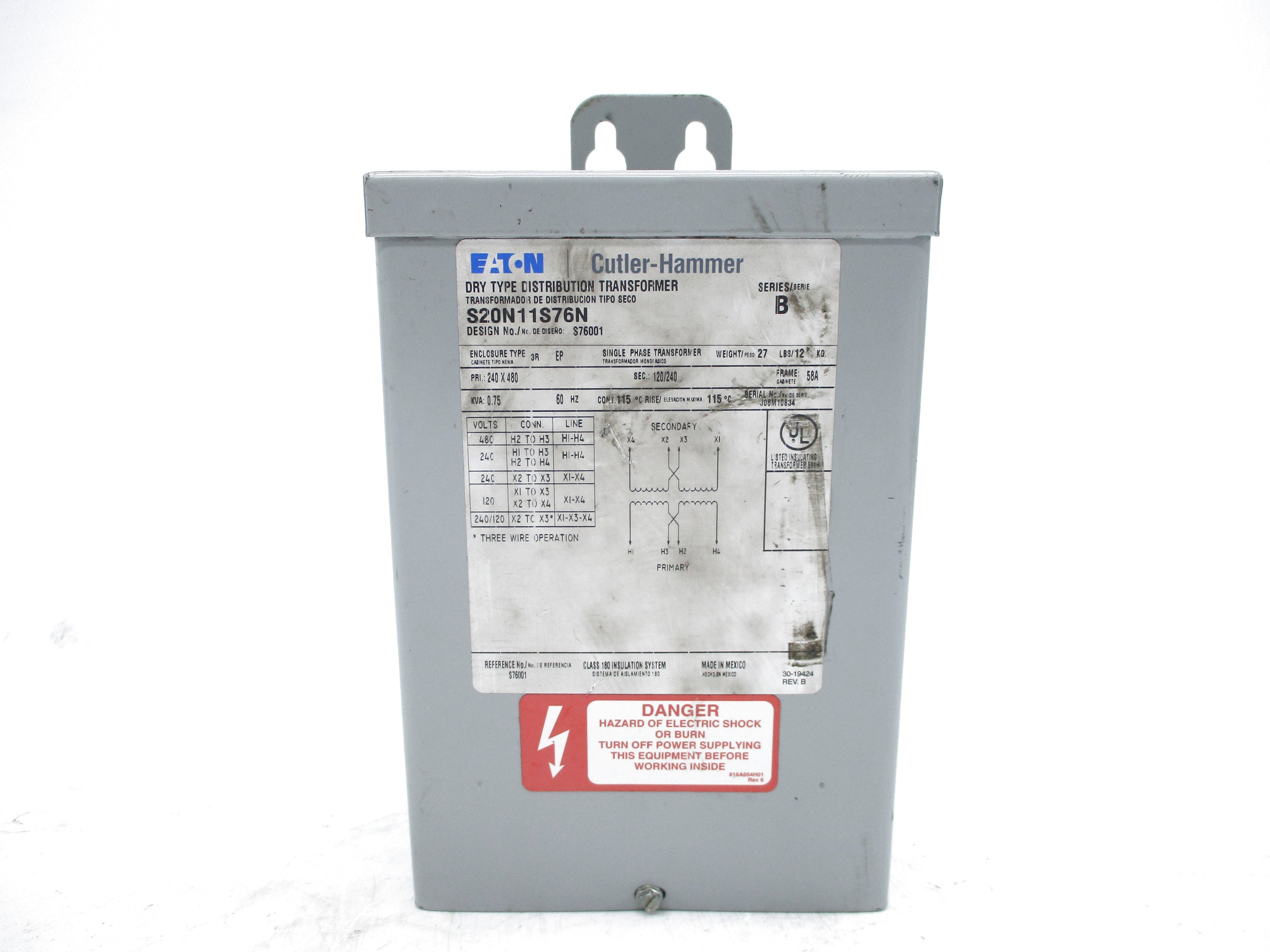 EATON S20N11S76N SER. B NSNP