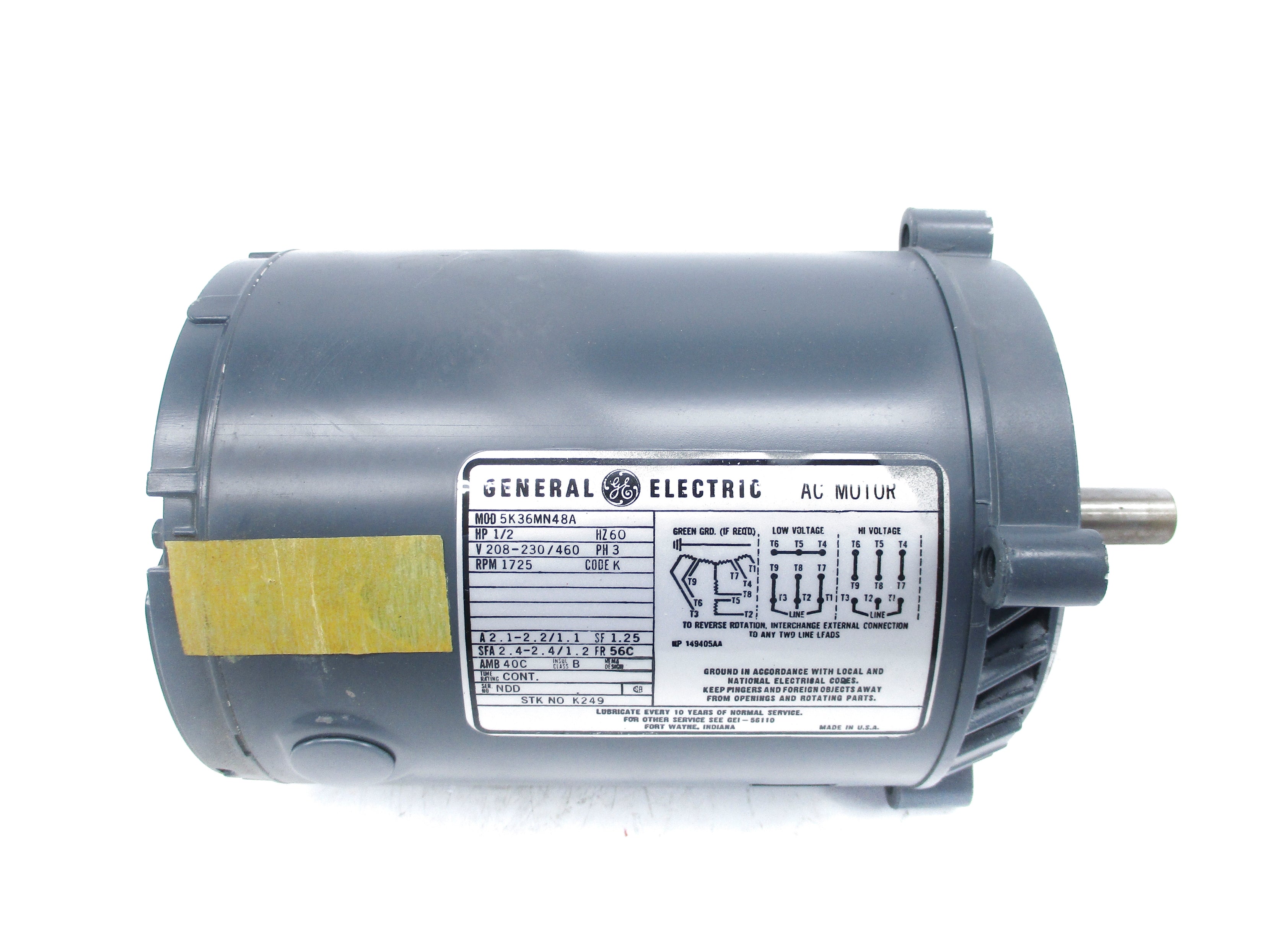 GENERAL ELECTRIC 5K36MN48A NSNP