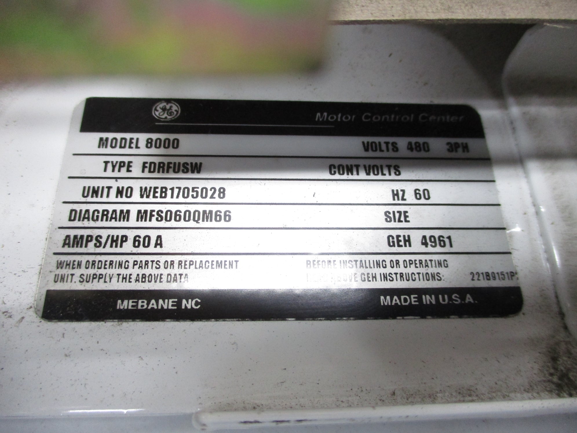 GENERAL ELECTRIC FDRFUSW NSNP