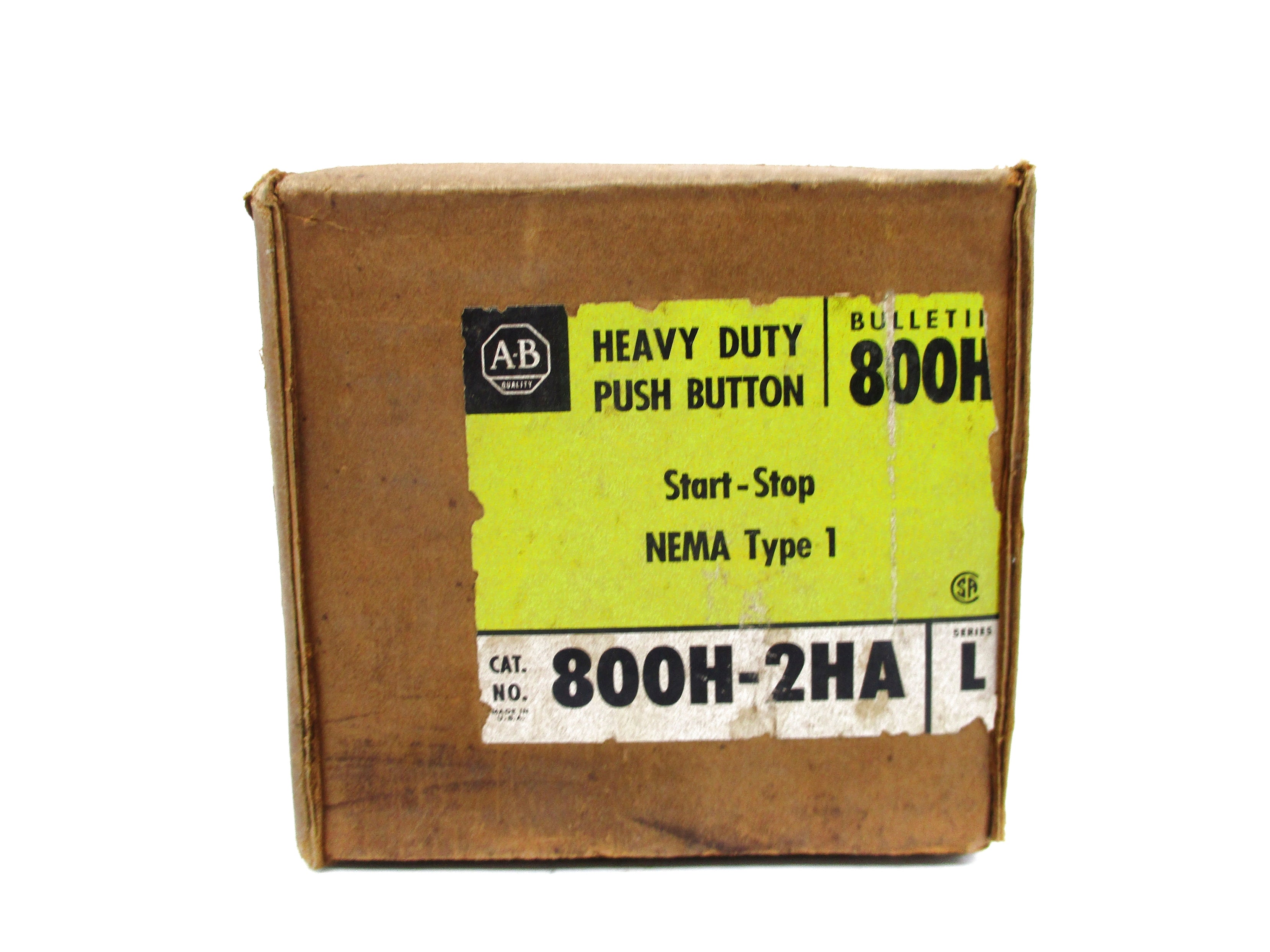 INDUSTRIAL SPARE PART 800H-2HA SER. L (BR/YL) (AS PICTURED) NSMP