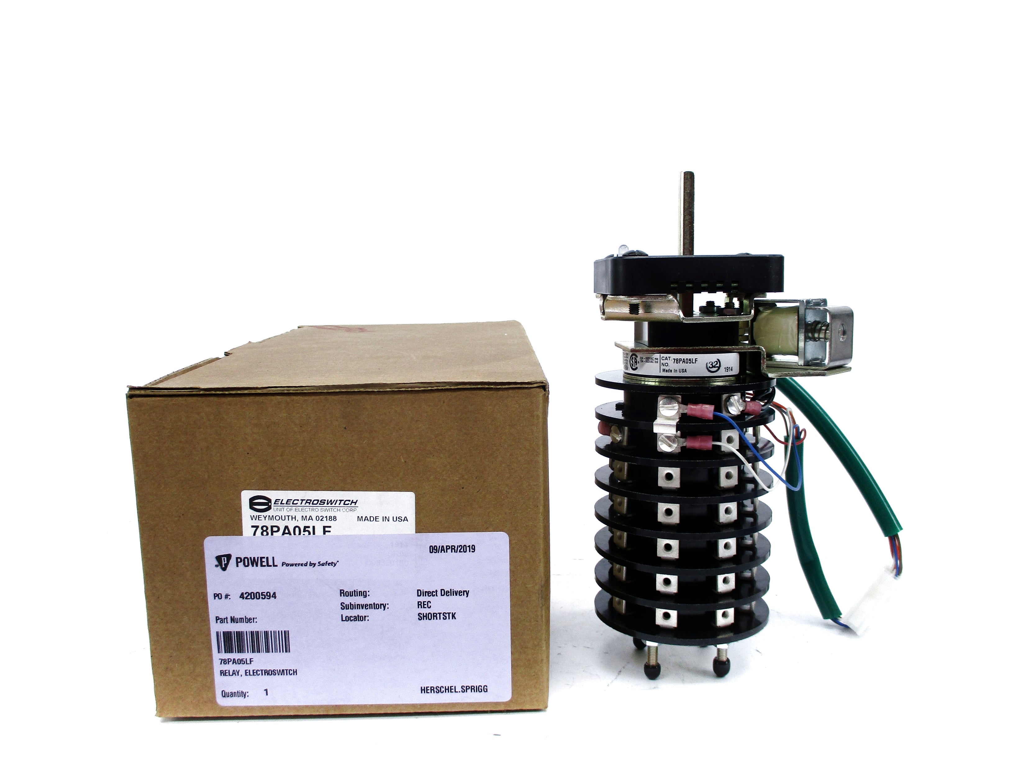 ELECTROSWITCH 78PA05LF NSMP