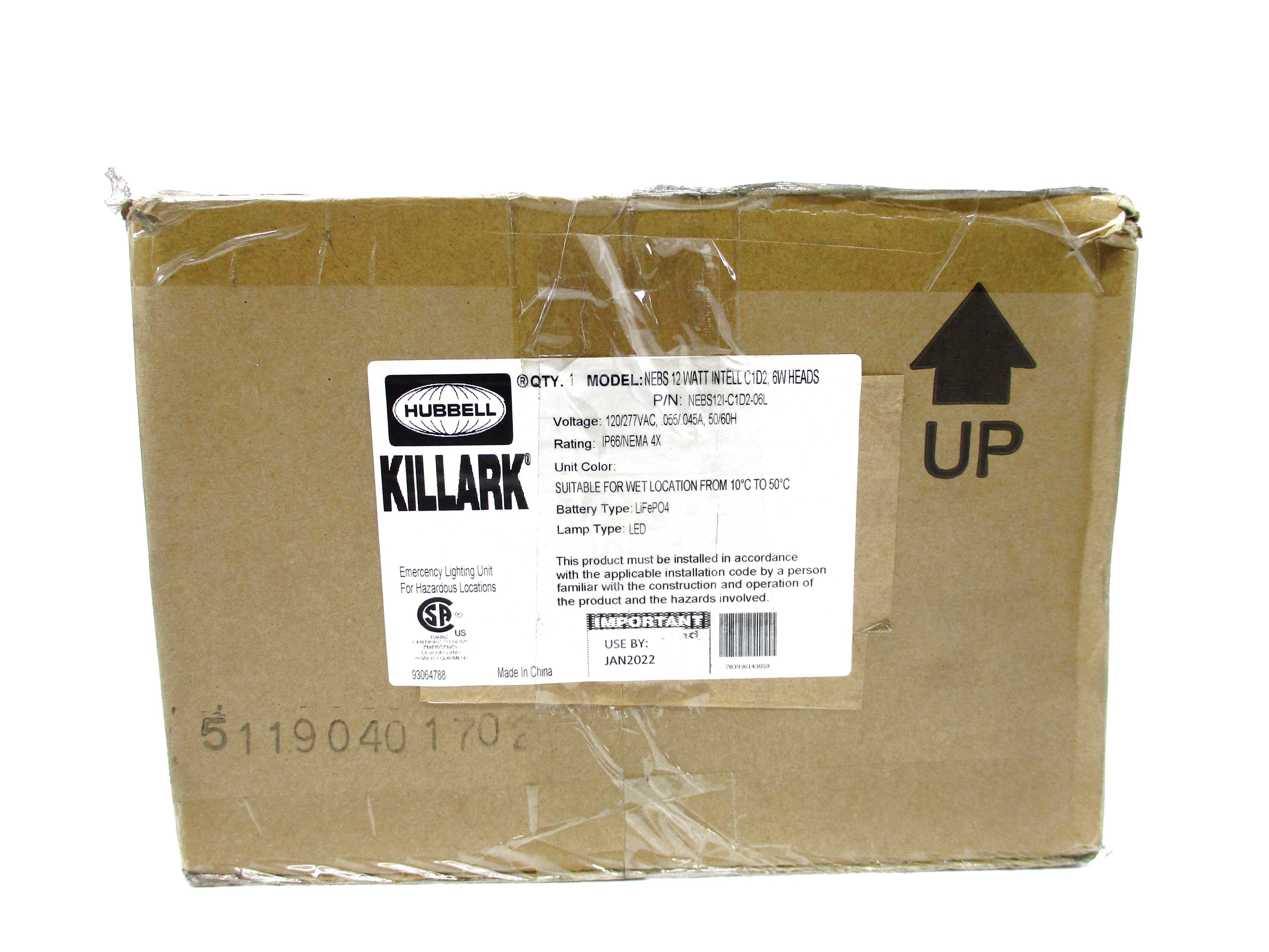 HUBBELL NEBS12I-C1D2-06L NSMP