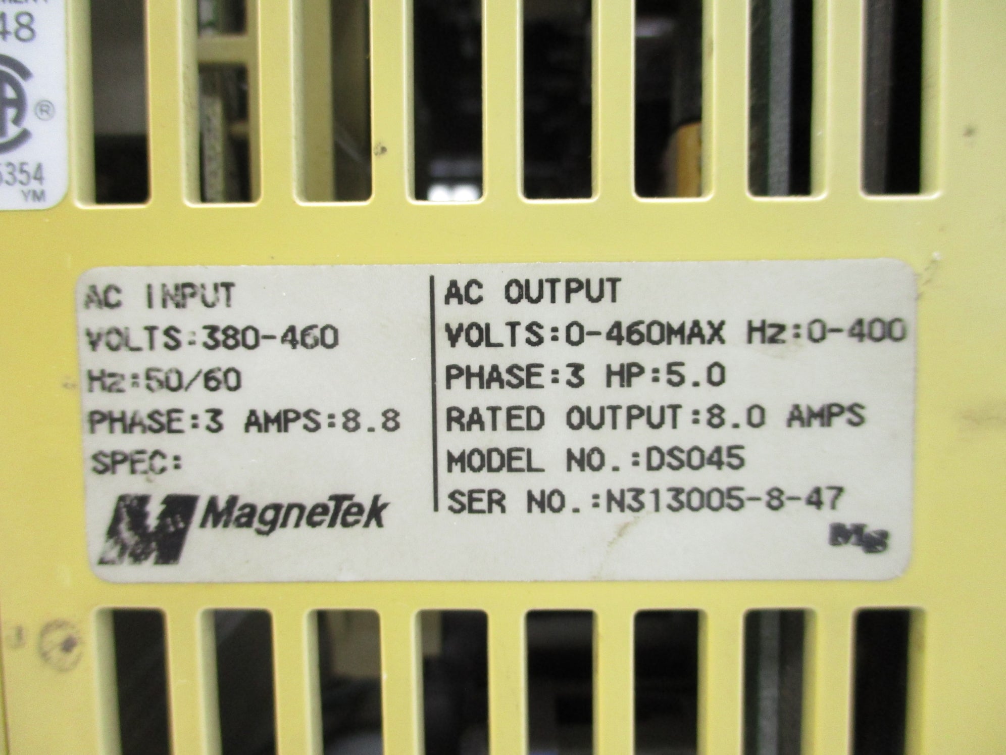 MAGNETEK GPD33 DS045 UNMP