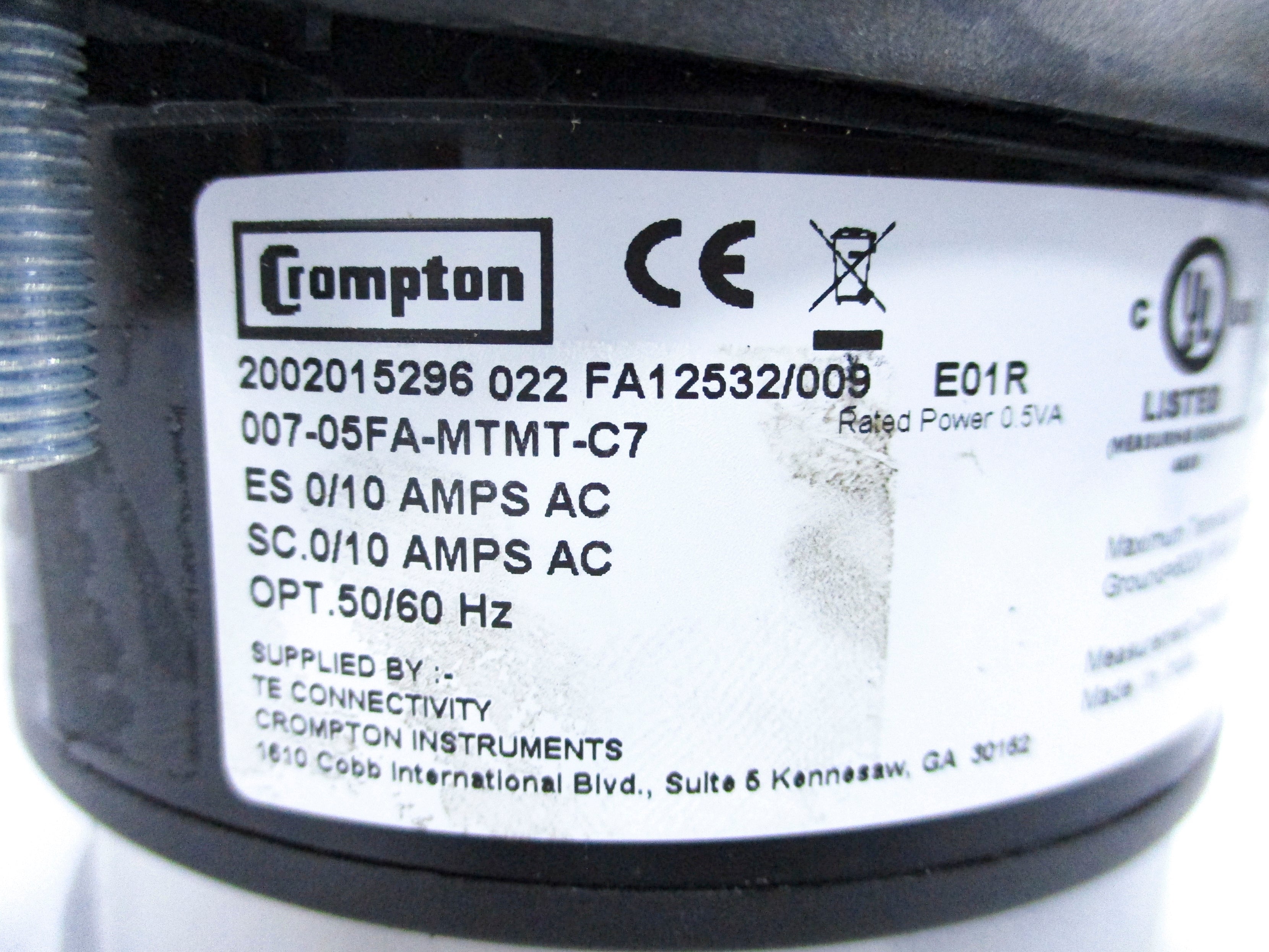 CROMPTON 007-05FA-MTMT-C7 0-10 NSNP