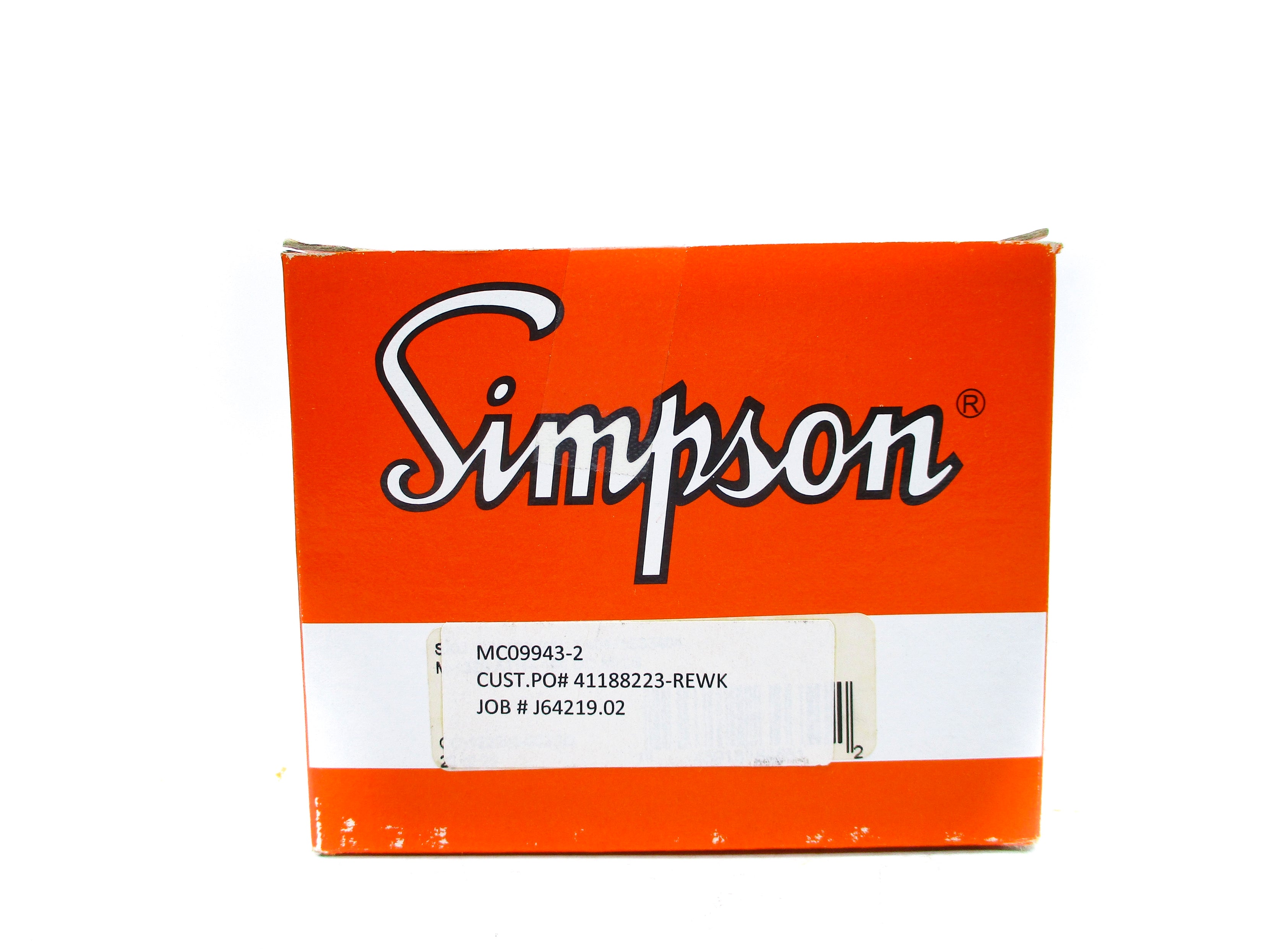 SIMPSON MC09943-2 0-300VAC NSMP