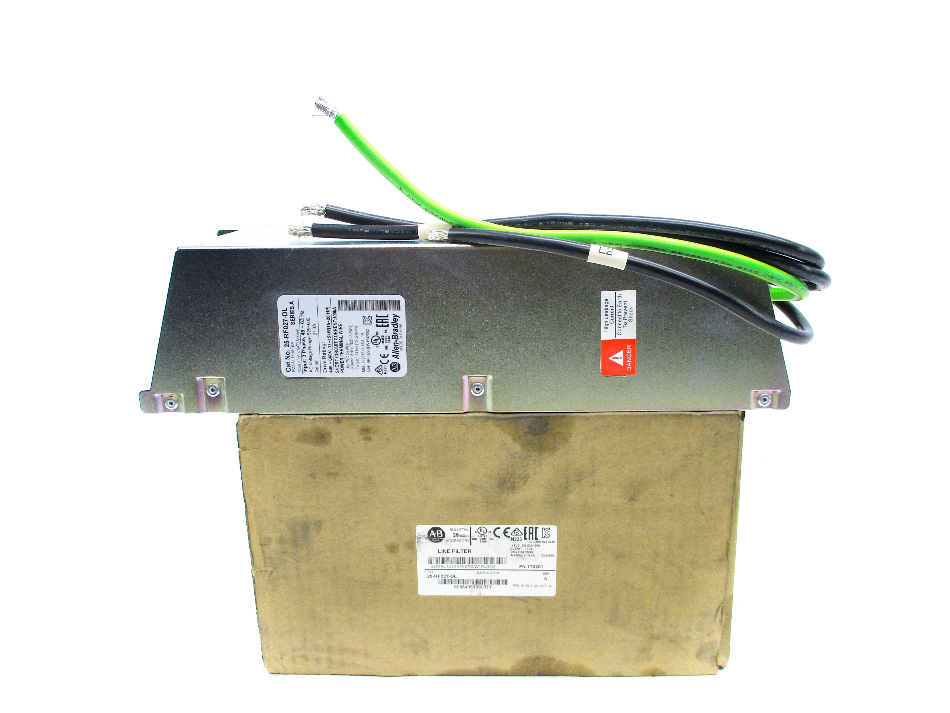 ALLEN BRADLEY 25-RF027-DL SER. A (BR/WH) NSMP