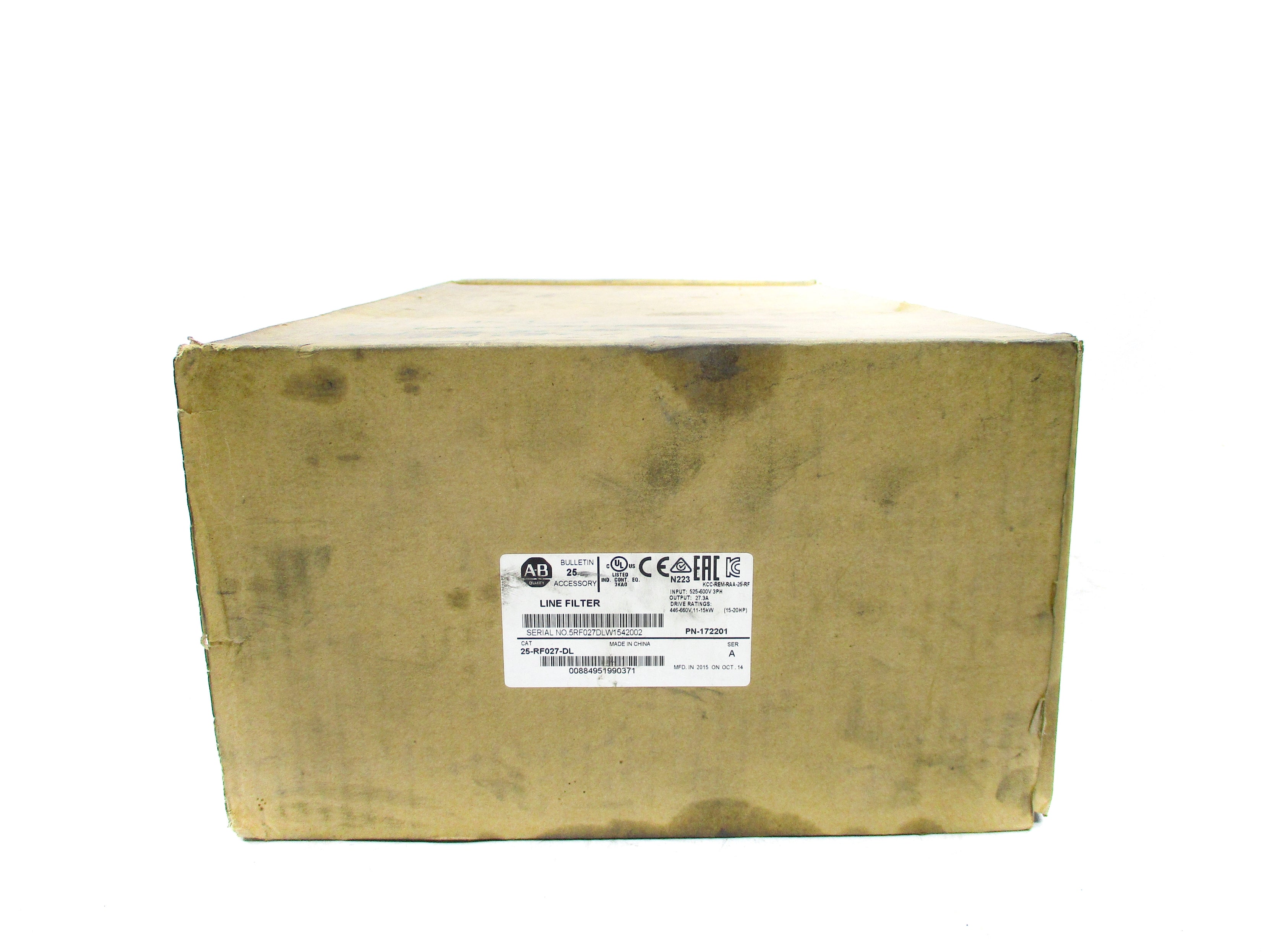 ALLEN BRADLEY 25-RF027-DL SER. A (BR/WH) NSMP