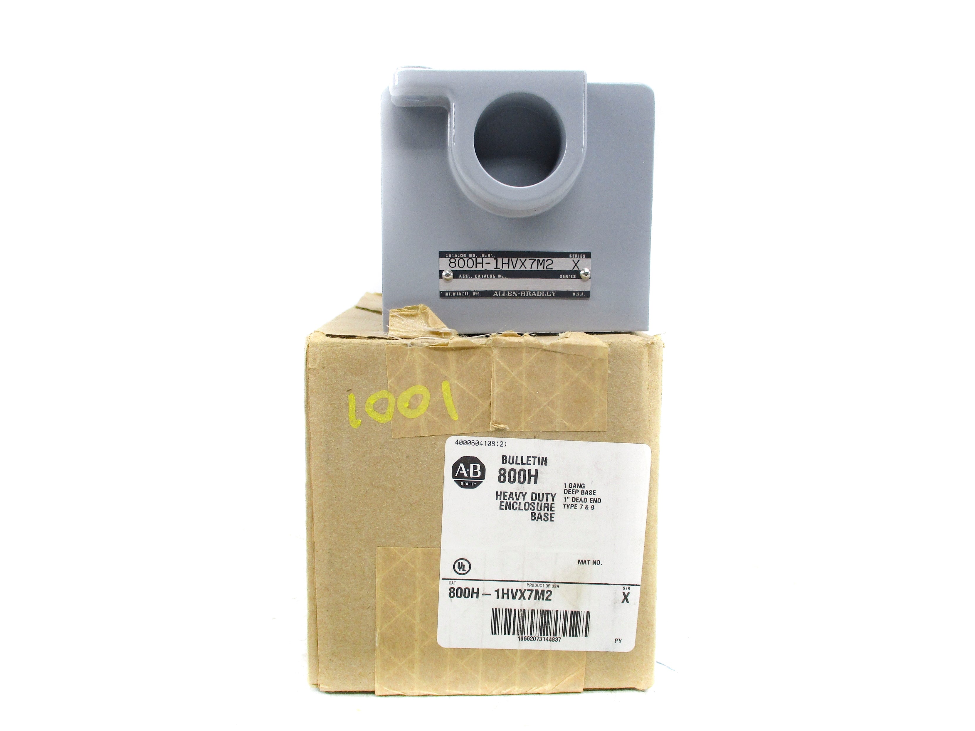 ALLEN BRADLEY 800H-1HVX7M2 SER. X (BR/WH) NSMP