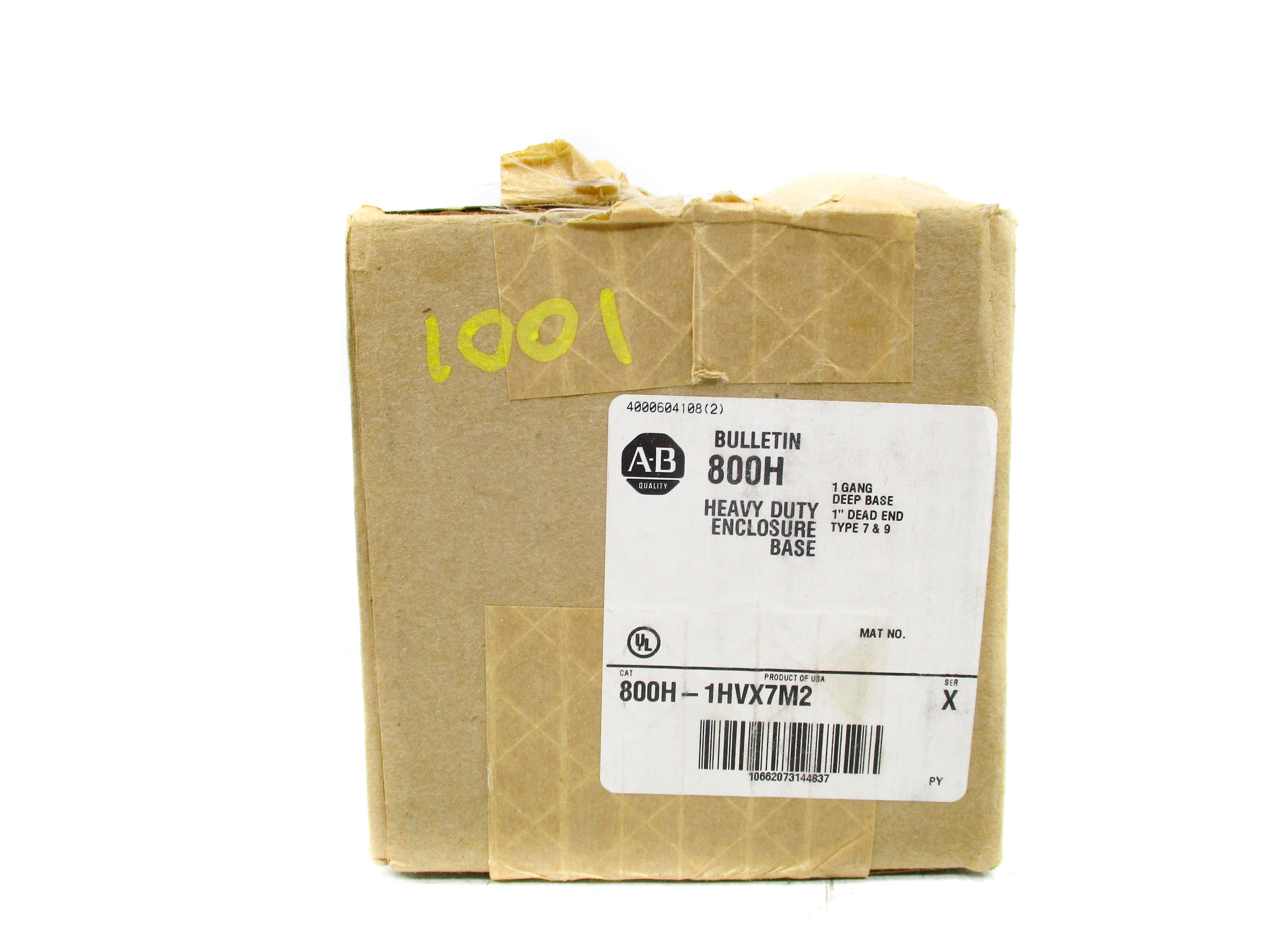 ALLEN BRADLEY 800H-1HVX7M2 SER. X (BR/WH) NSMP