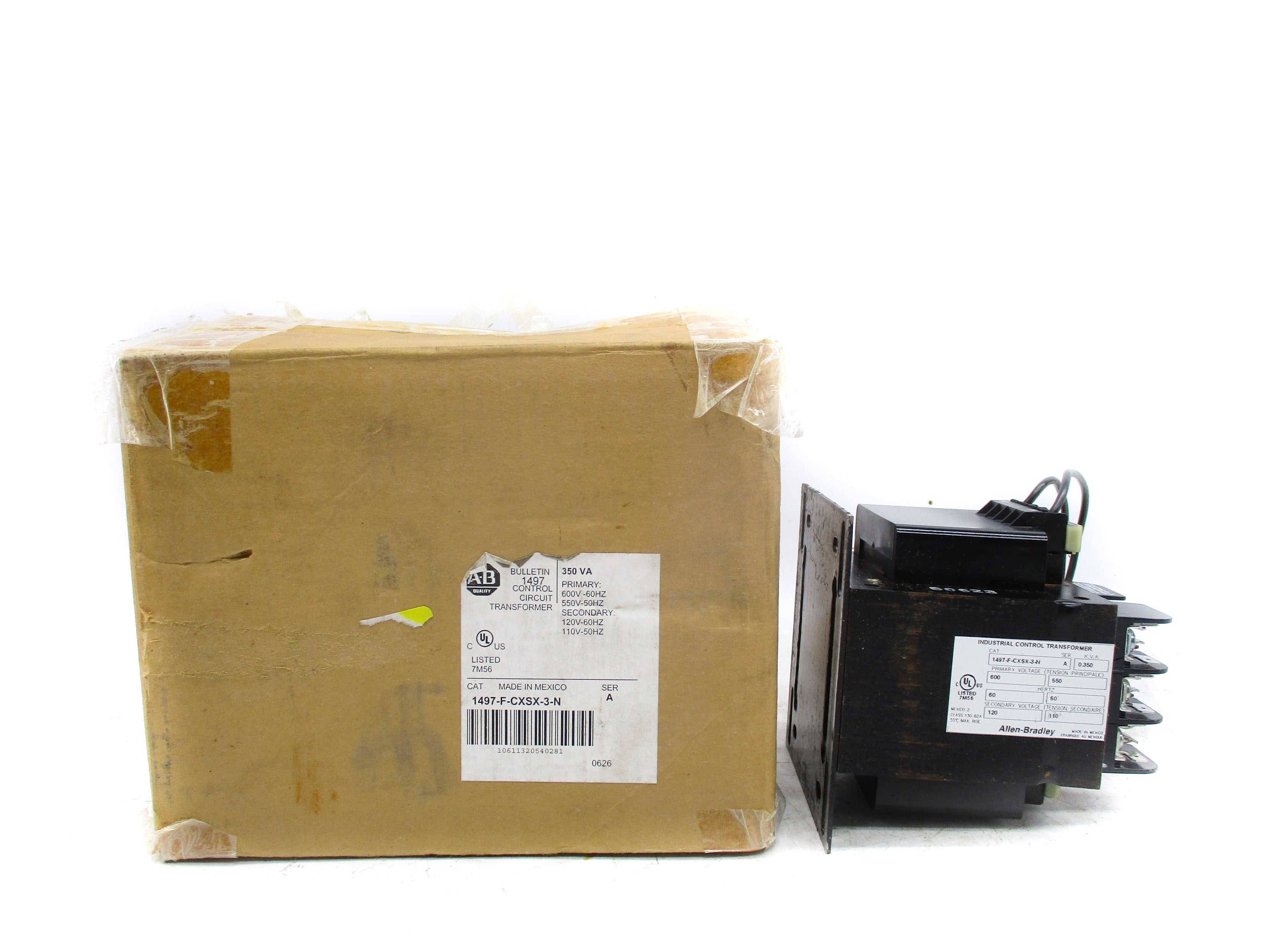 ALLEN BRADLEY 1497-F-CXSX-3-N SER. A 600V NSMP