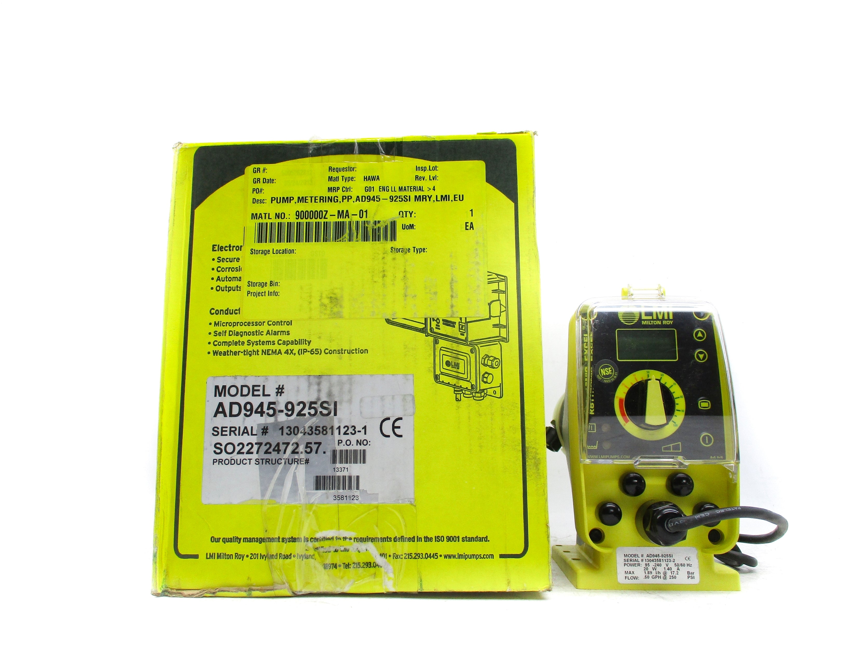 LMI AD945-925SI NSMP