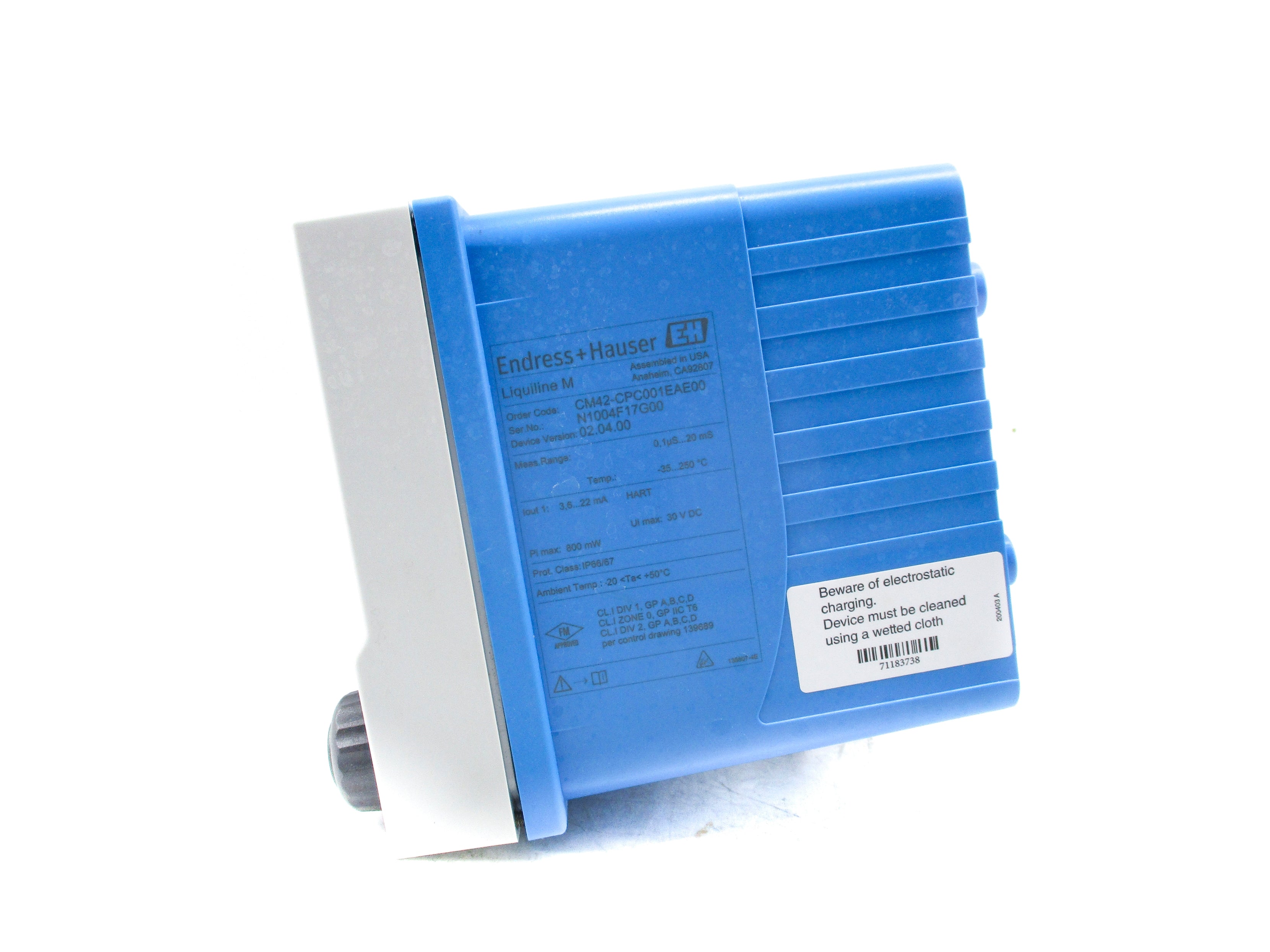ENDRESS+HAUSER CM42-CPC001EAE00 UNMP