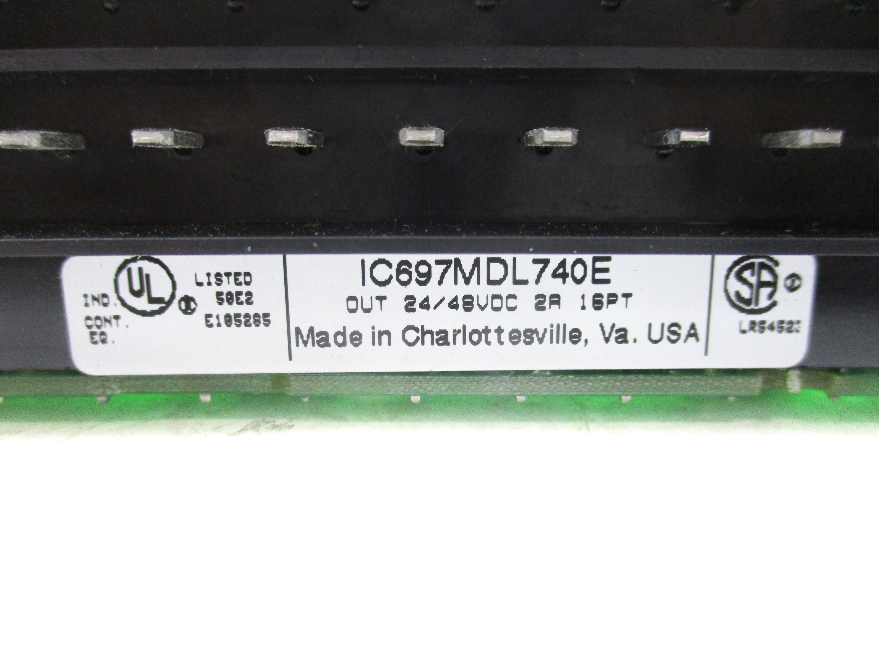 GE FANUC IC697MDL740E UNMP