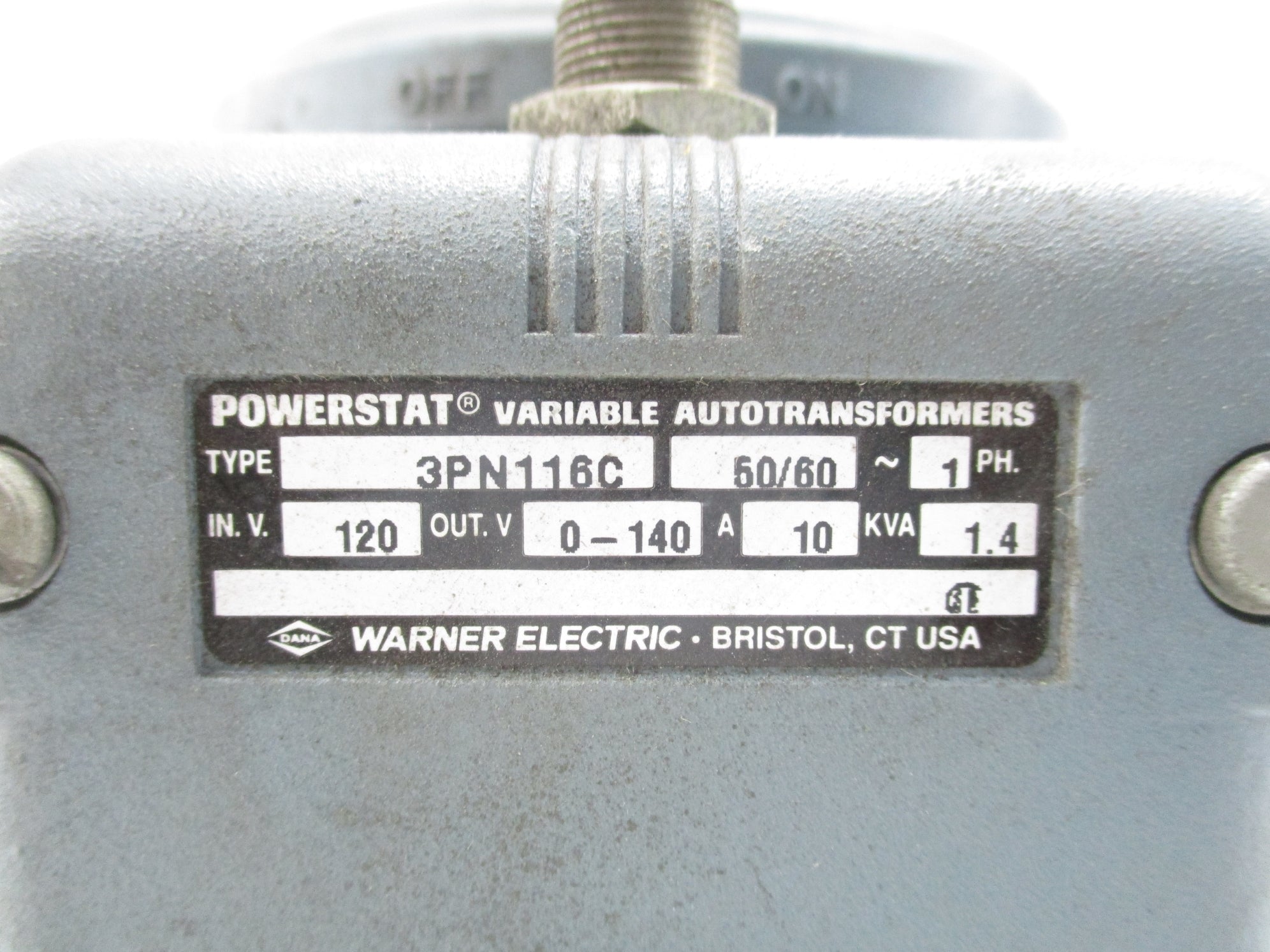 POWERSTAT 3PN116C 0-140 NSNP