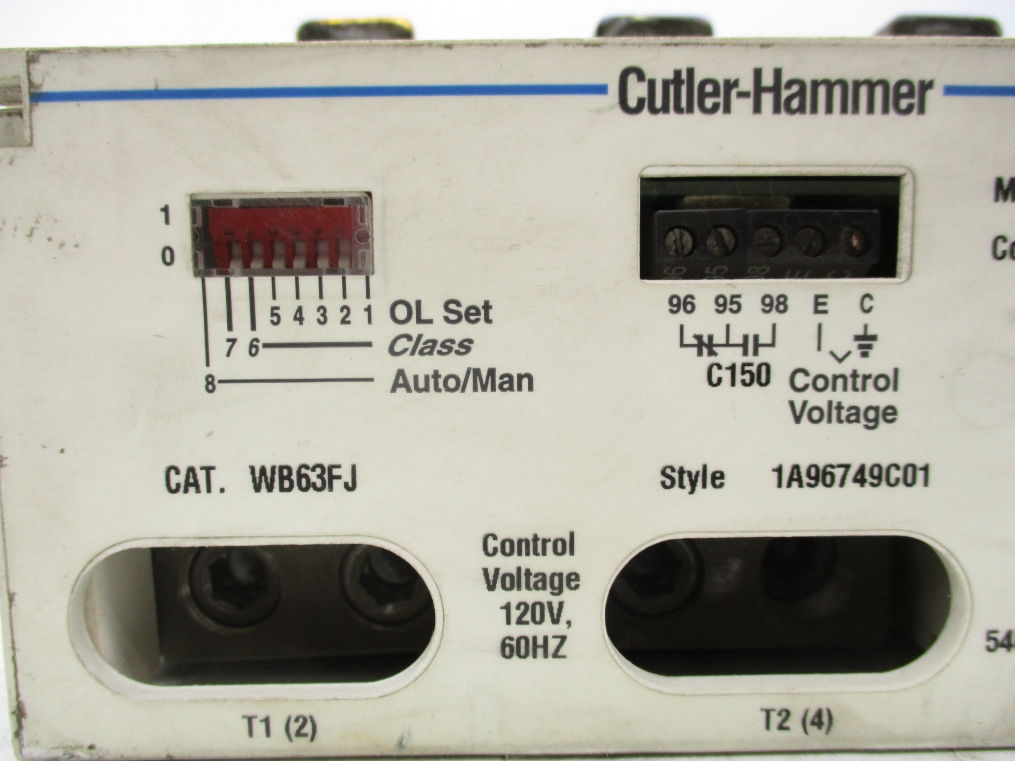 CUTLER HAMMER WB63FJ 540A 120V UNMP