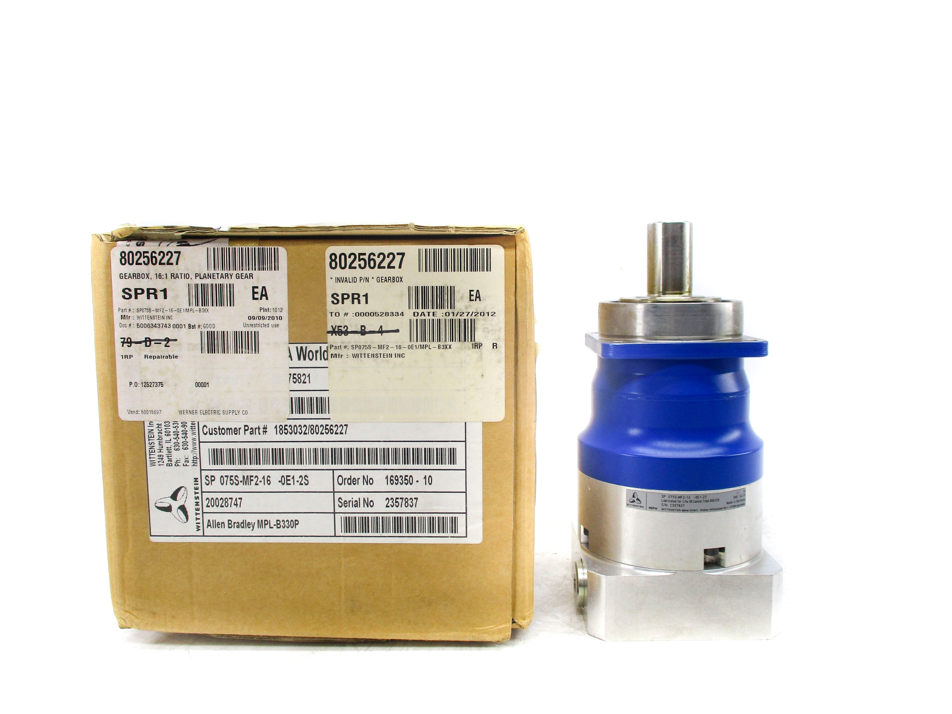 WITTENSTEIN SP075S-MF2-16-0E1-2S NSMP