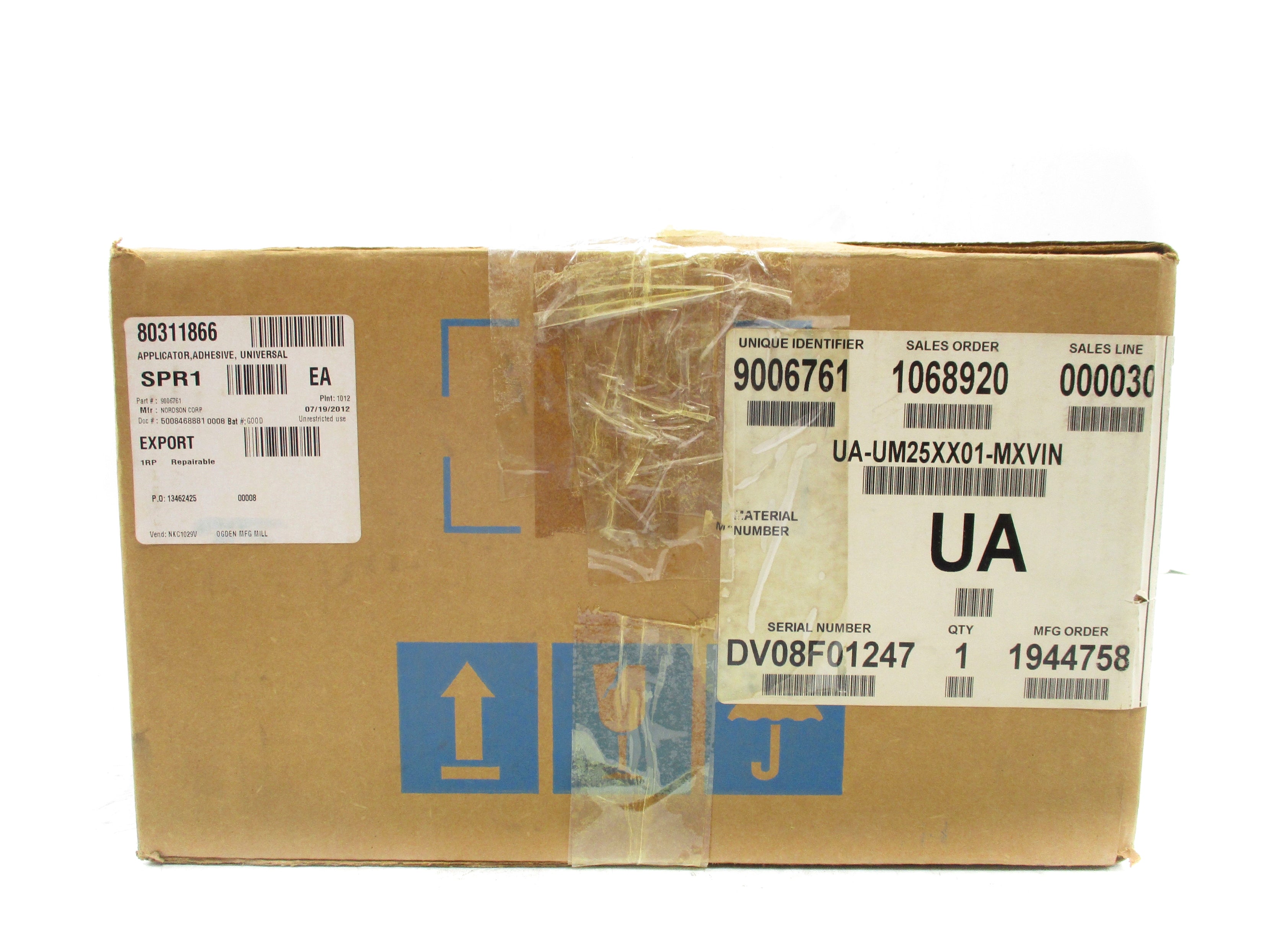 NORDSON UA-UM25XX01-MXVIN NSMP