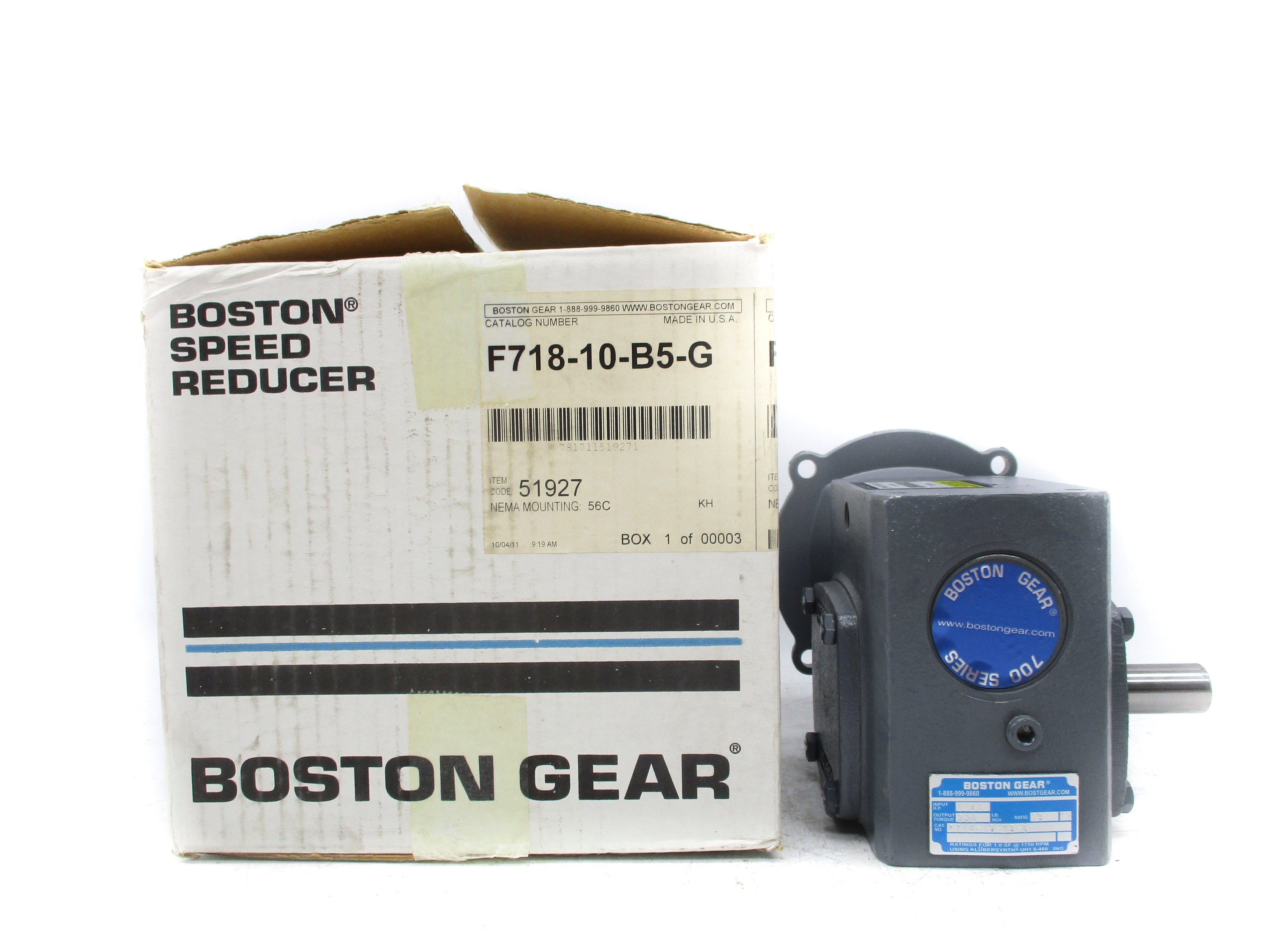 BOSTON GEAR F718-10-B5-G NSMP