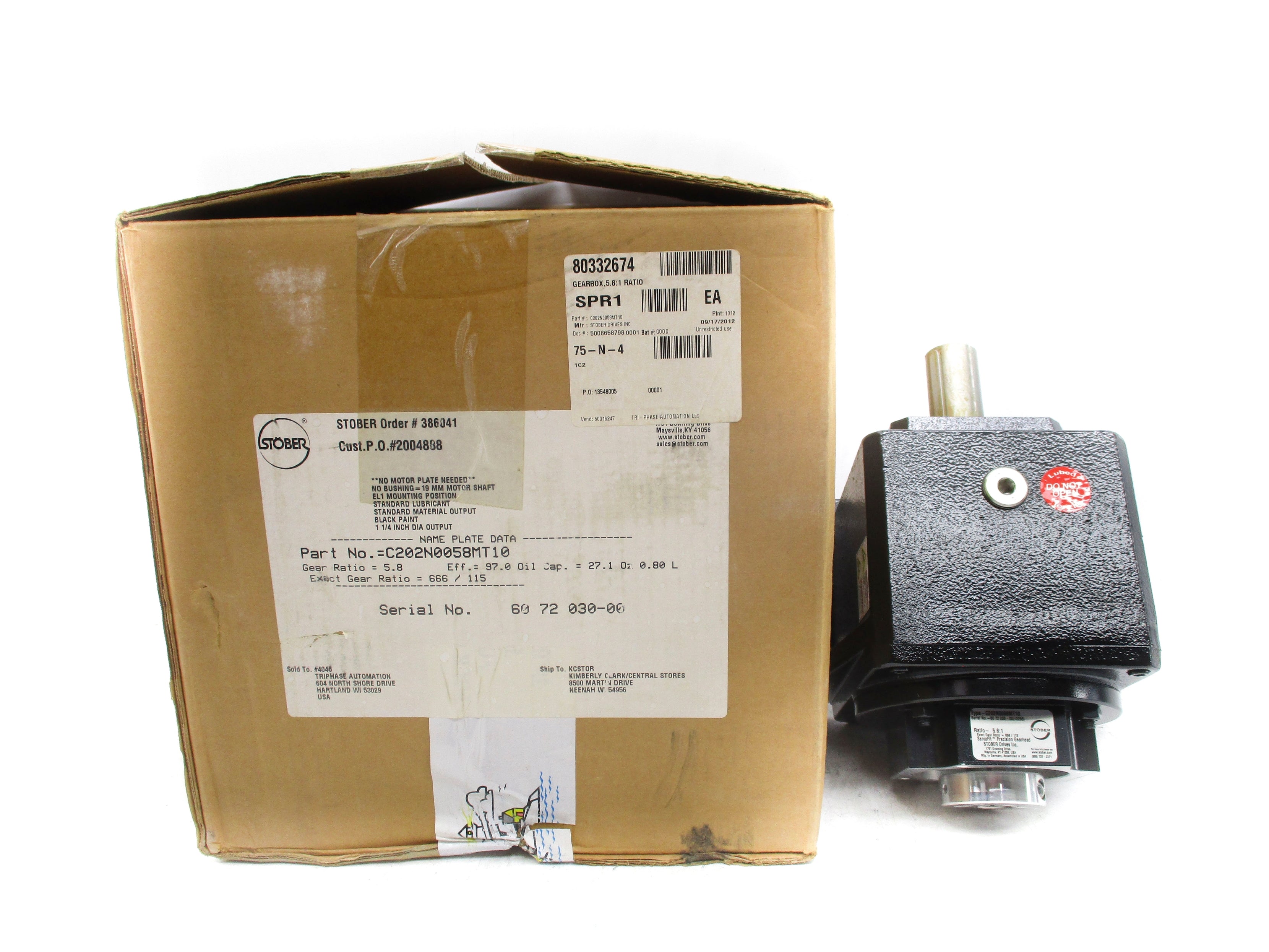 STOBER C202N0058MT10 NSMP