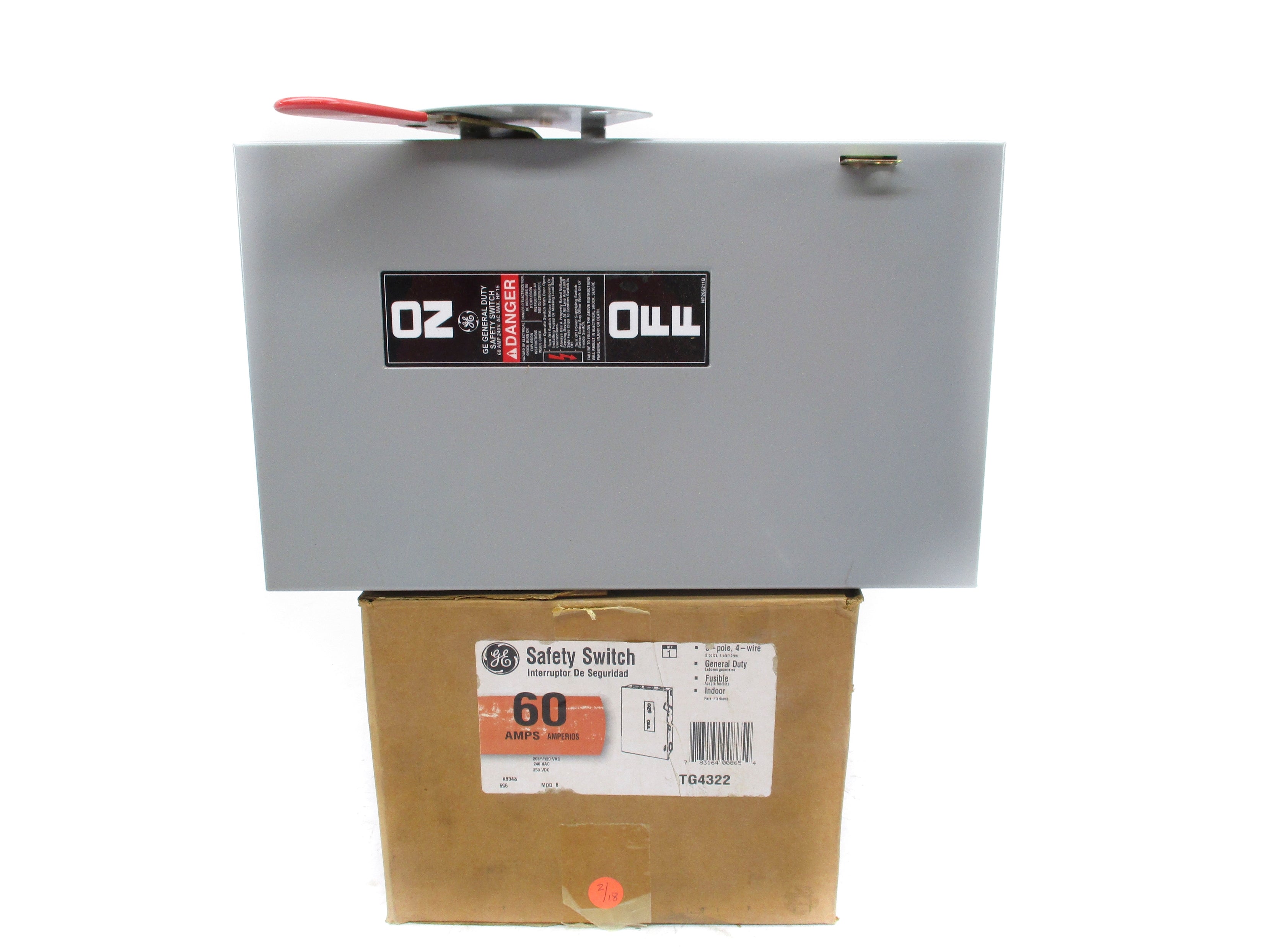 GENERAL ELECTRIC TG4322 NSMP