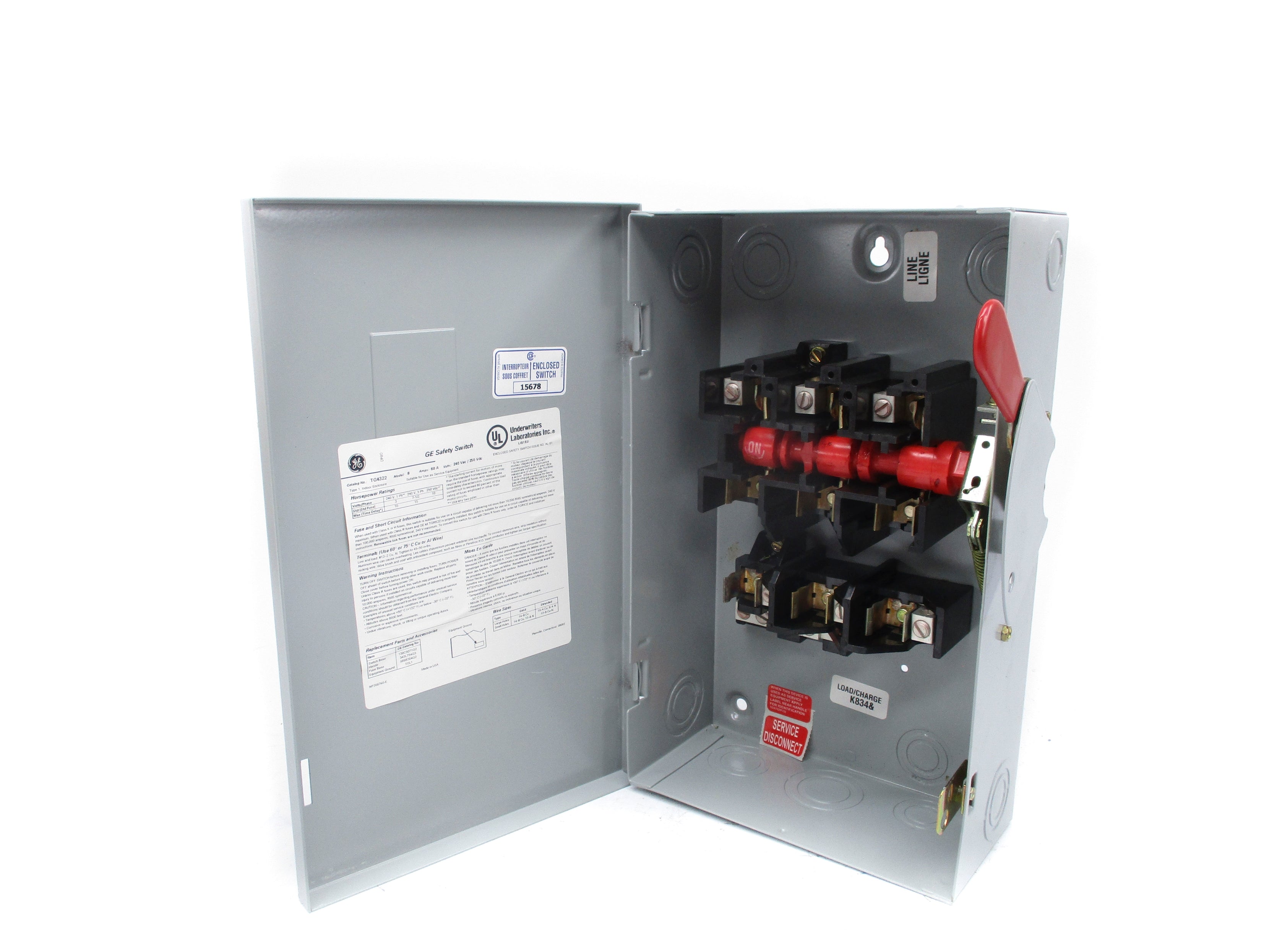 GENERAL ELECTRIC TG4322 NSMP