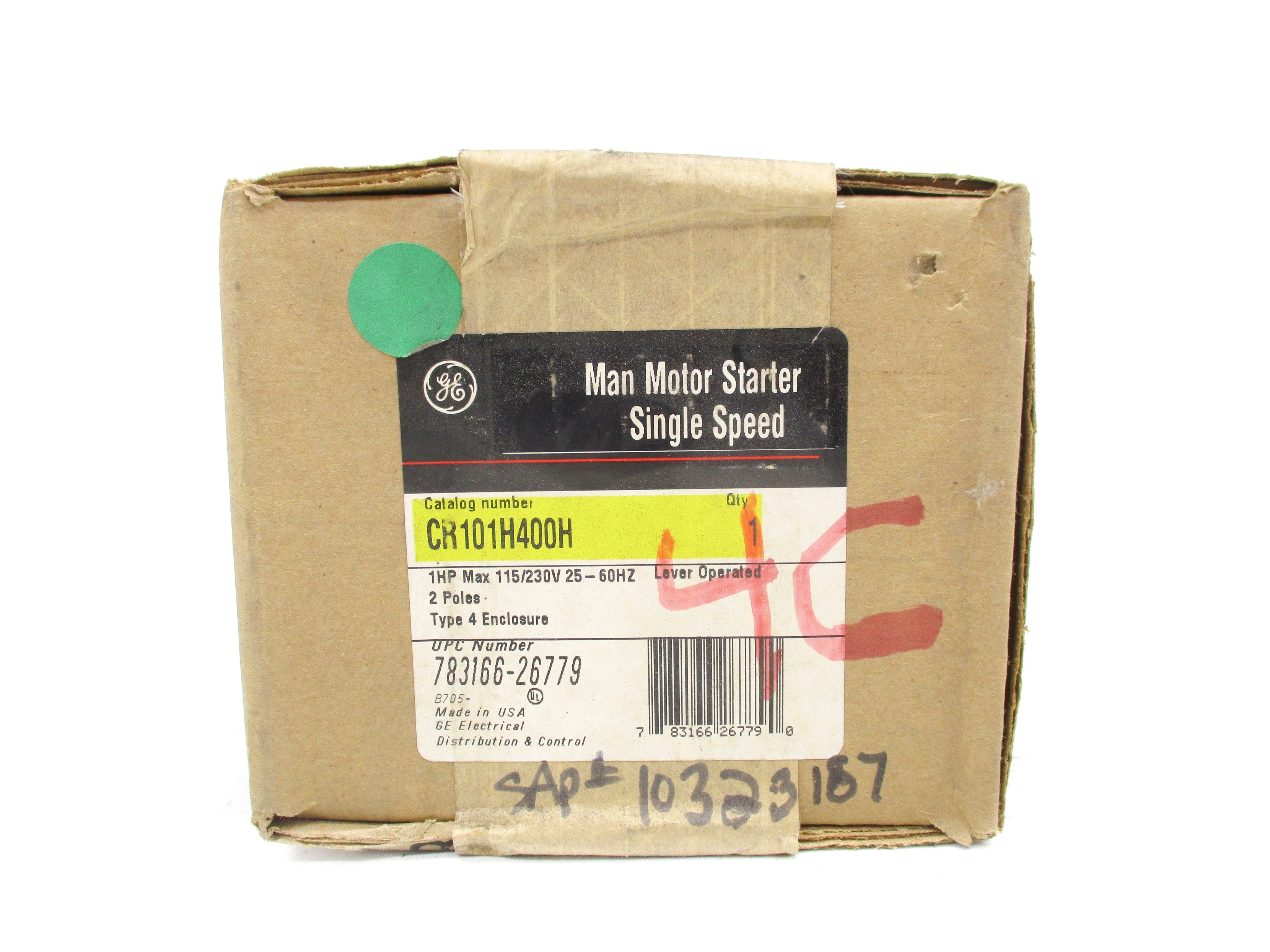 GENERAL ELECTRIC CR101H400H NSFS