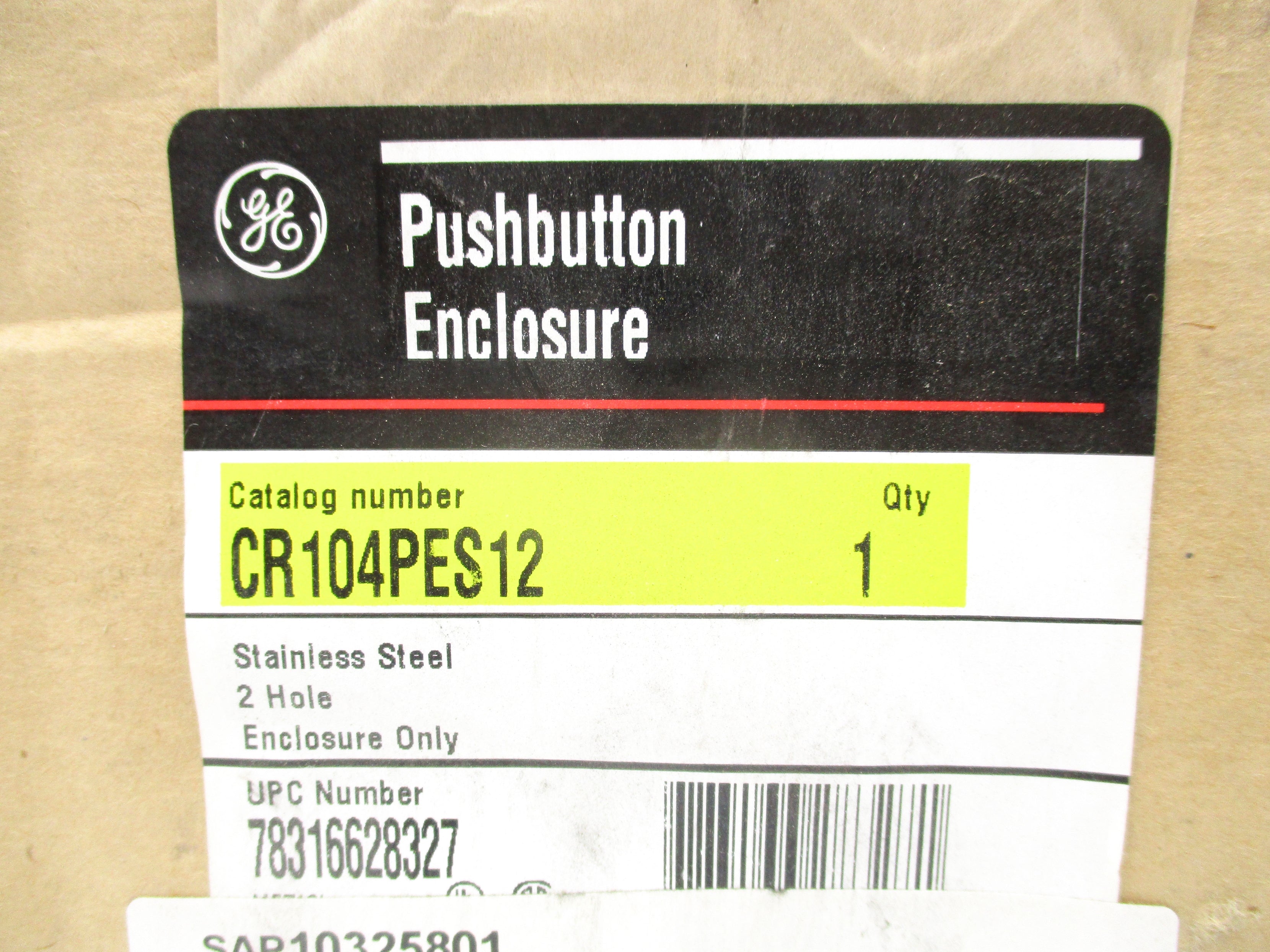 GENERAL ELECTRIC CR104PES12 NSFS