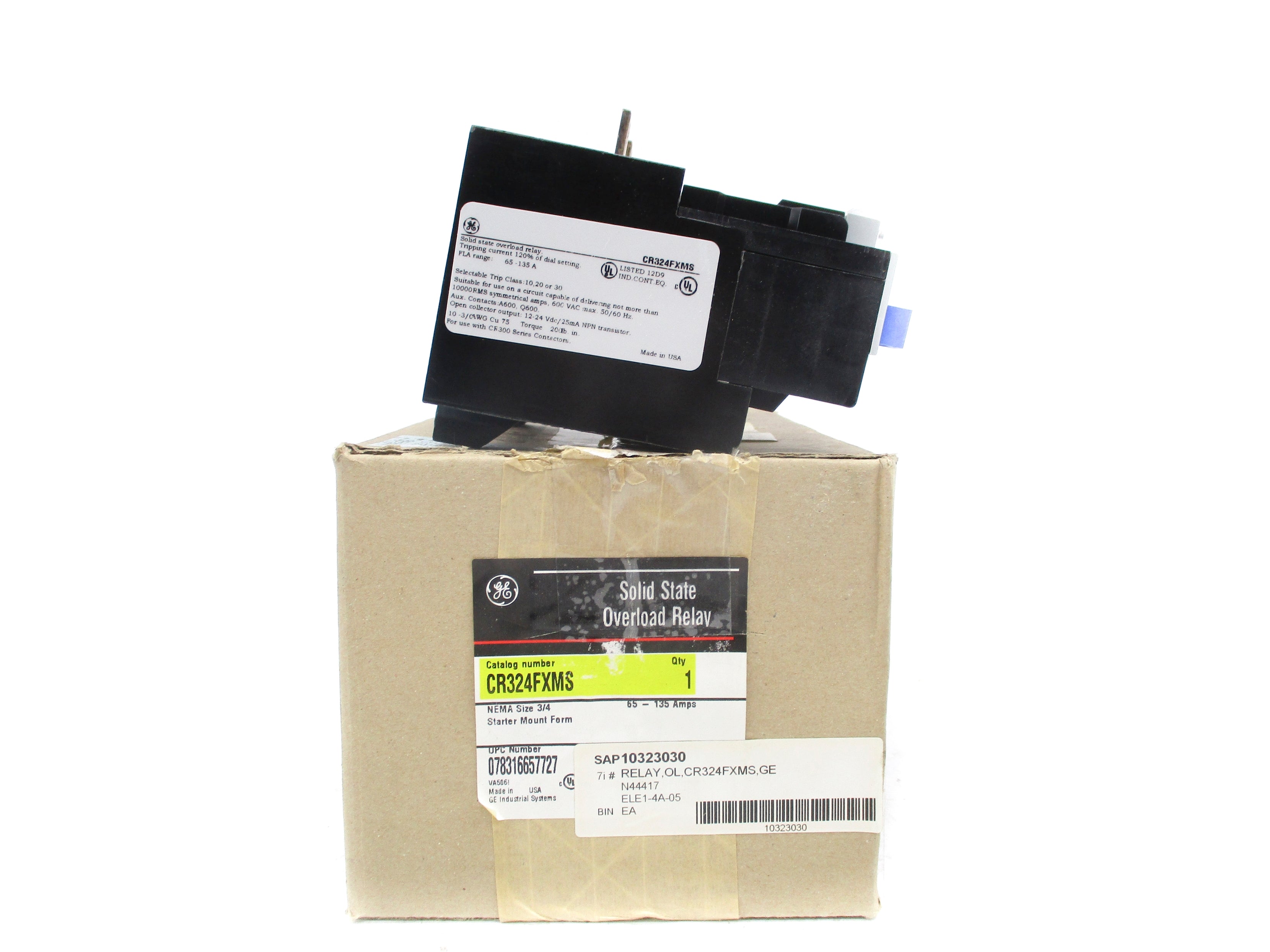 GENERAL ELECTRIC CR324FXMS 135A NSMP