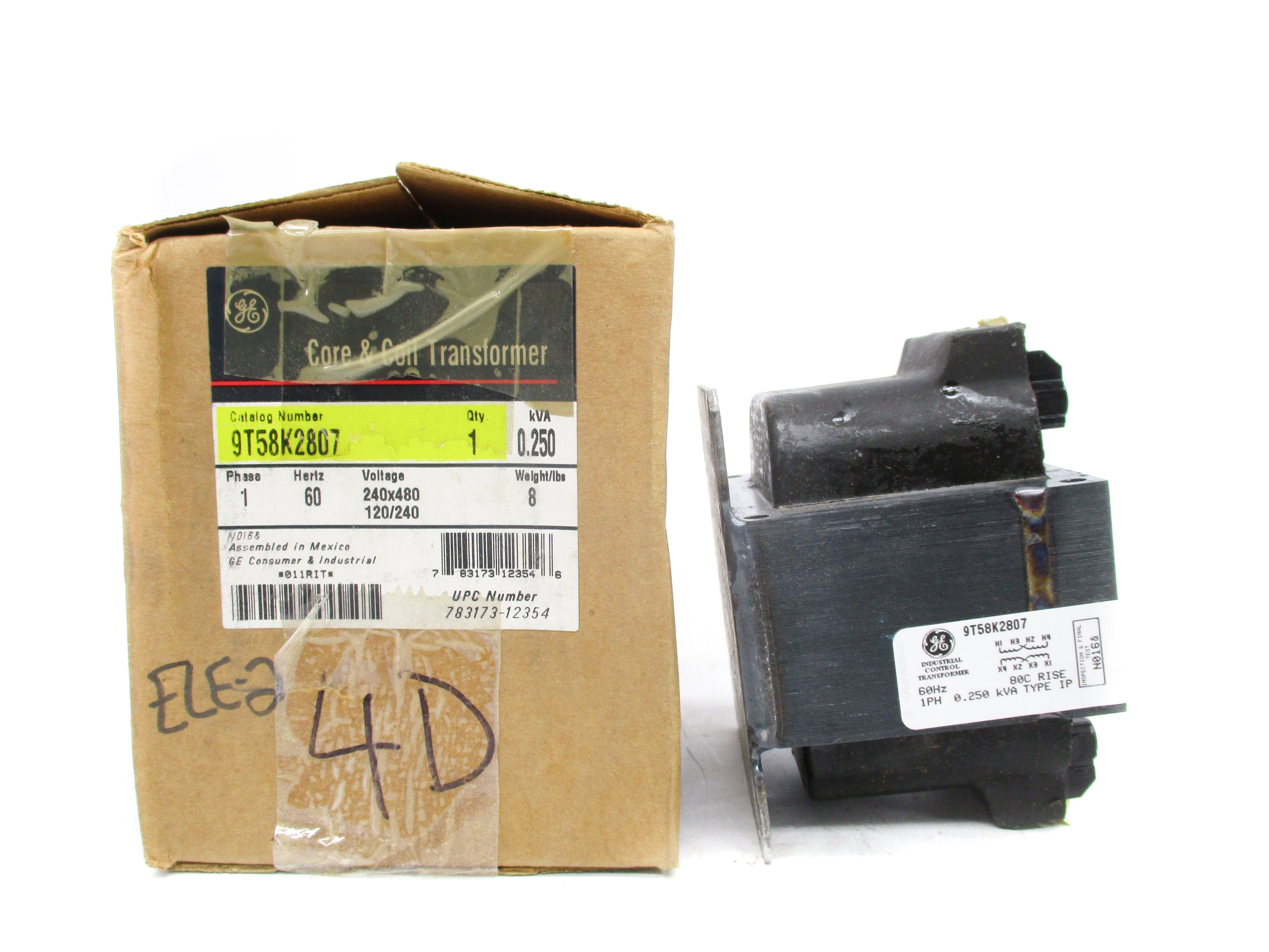 GENERAL ELECTRIC 9T58K2807 240/480V NSMP