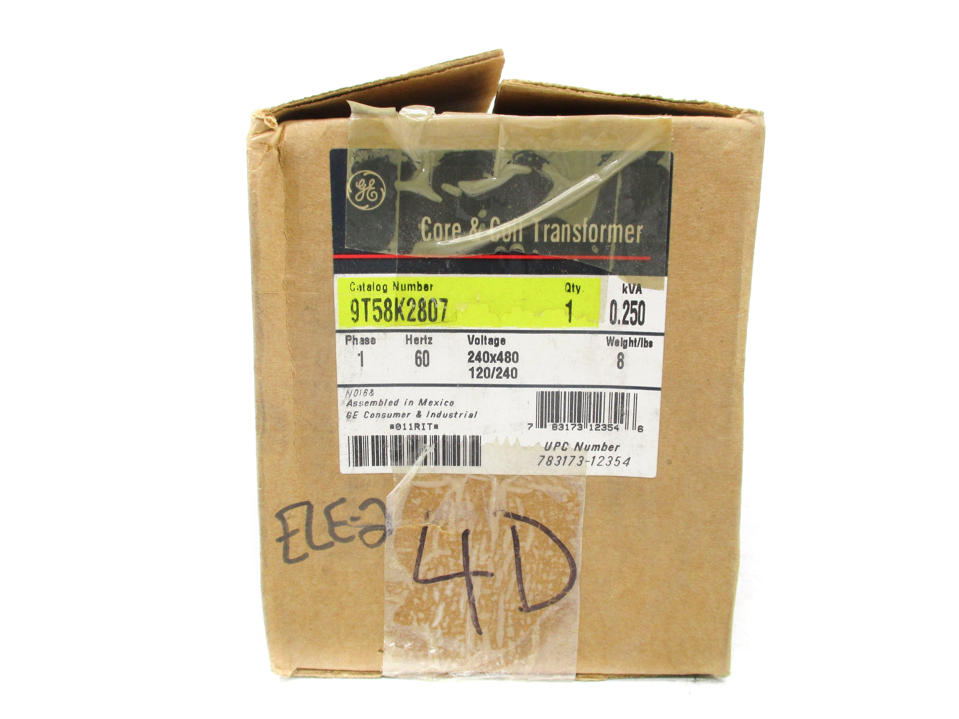GENERAL ELECTRIC 9T58K2807 240/480V NSMP