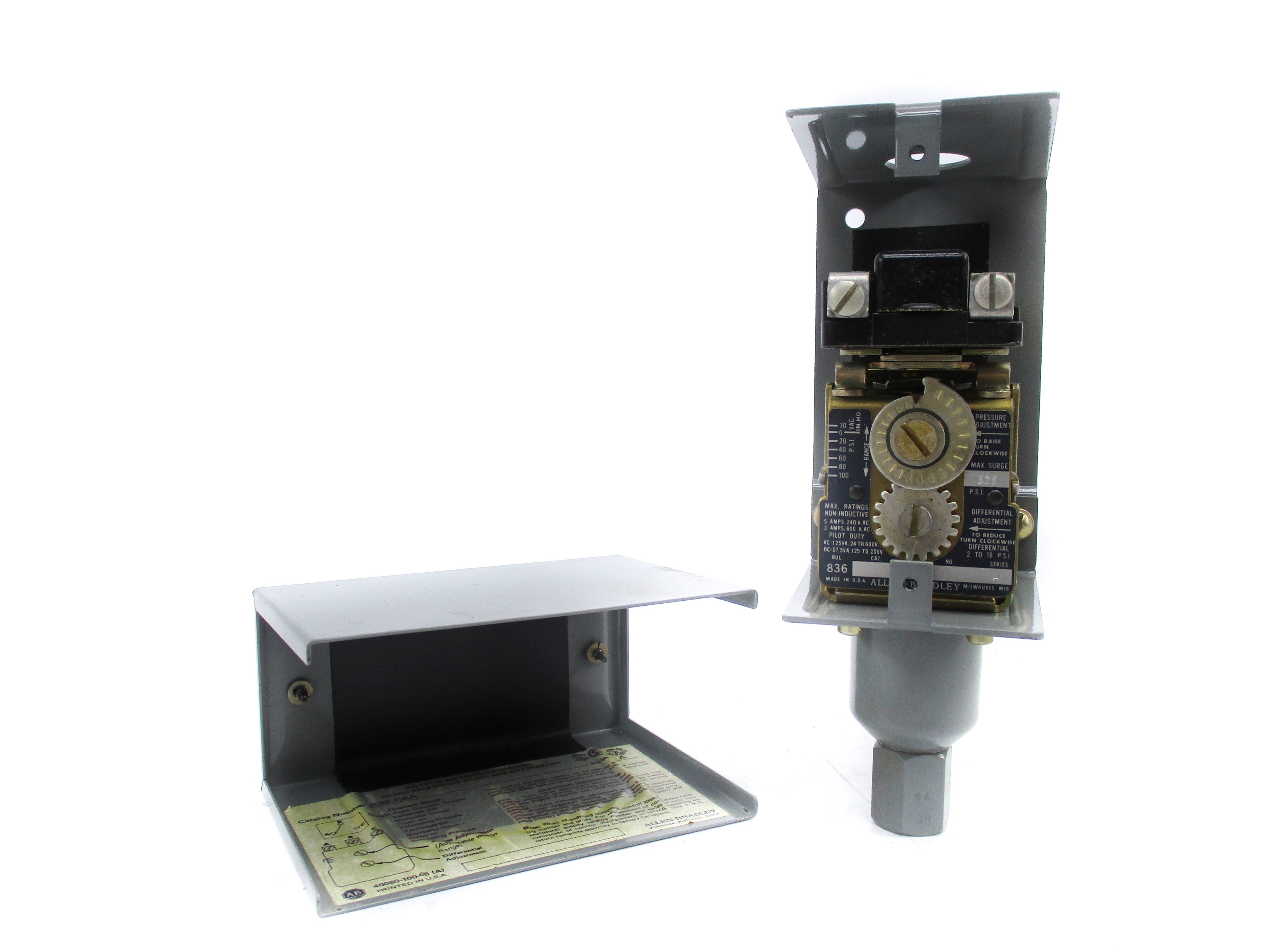 ALLEN BRADLEY 836-C6A SER. A (BR/YL) NSMP