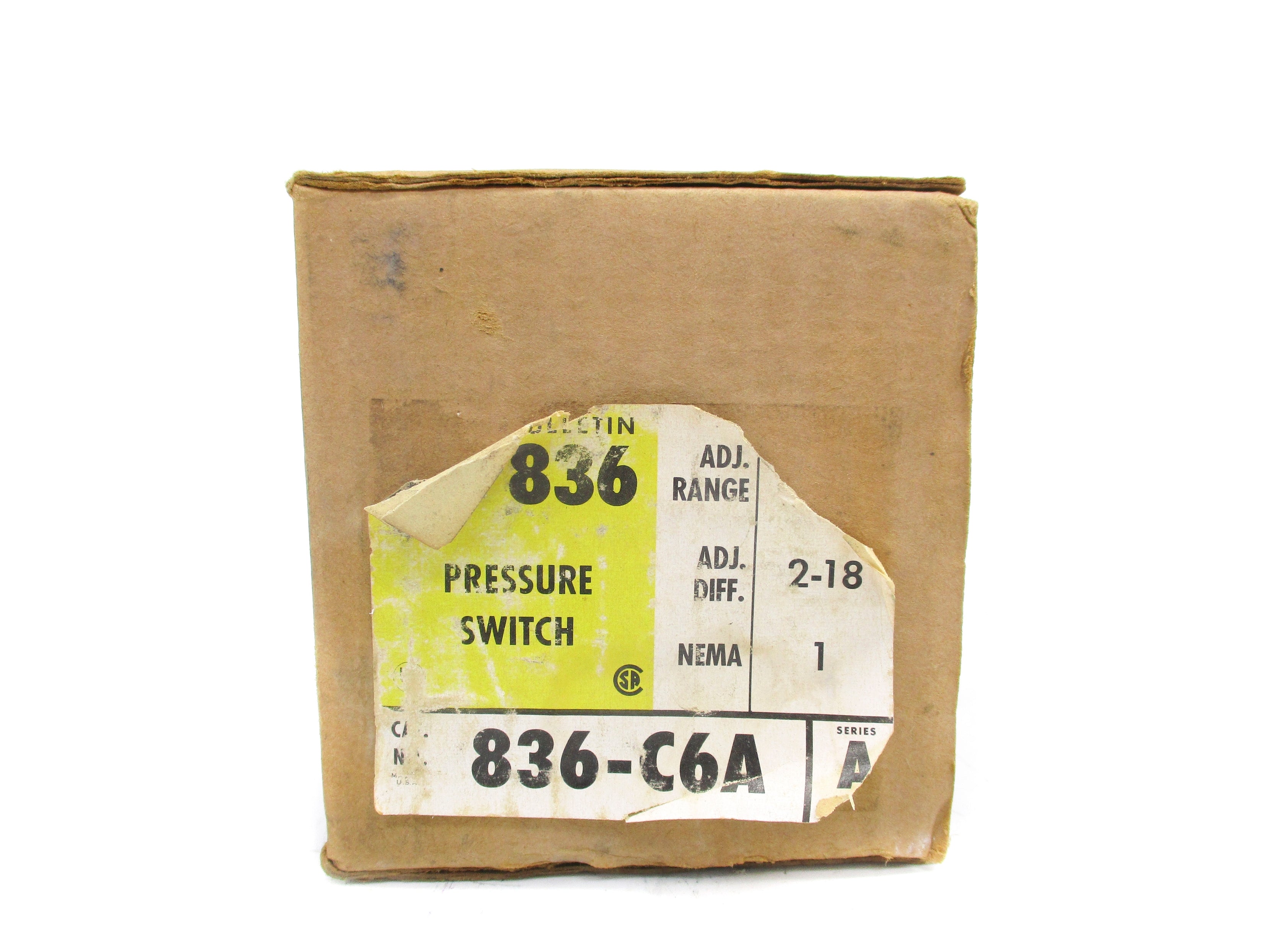 ALLEN BRADLEY 836-C6A SER. A (BR/YL) NSMP