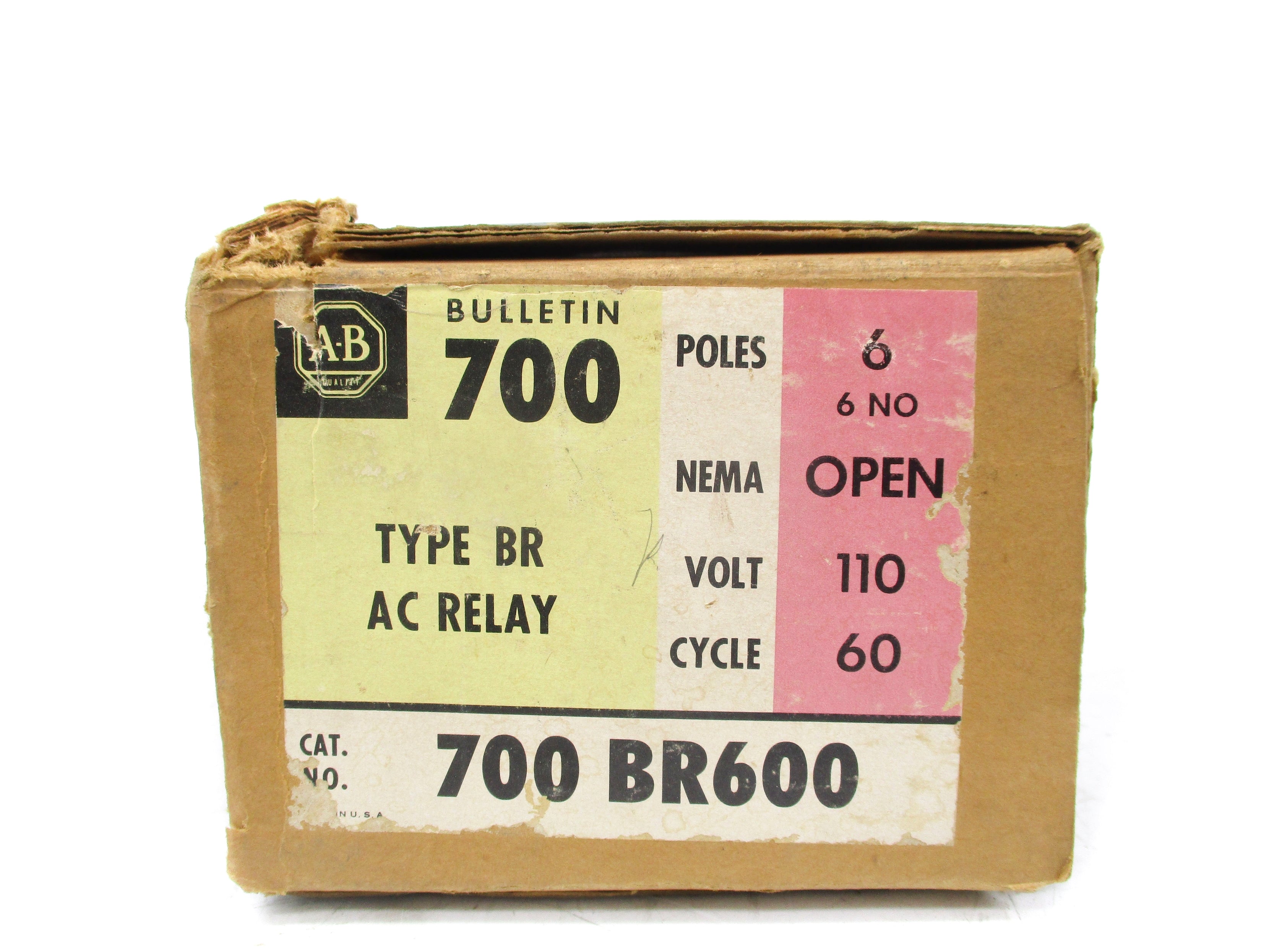 INDUSTRIAL SPARE PART 700BR600 110V (BR/YL) NSMP
