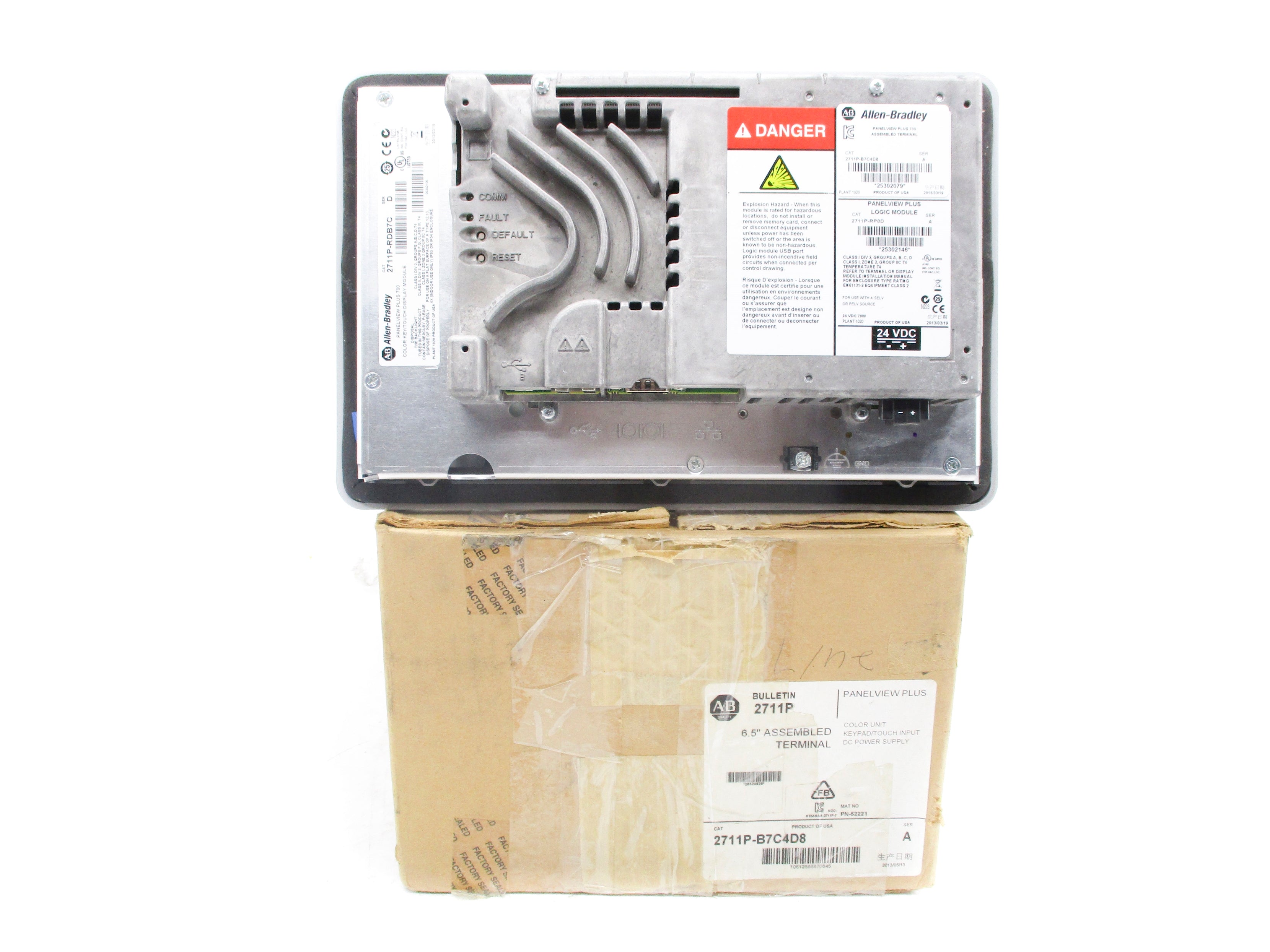 ALLEN BRADLEY 2711P-B7C4D8 SER. A NSMP