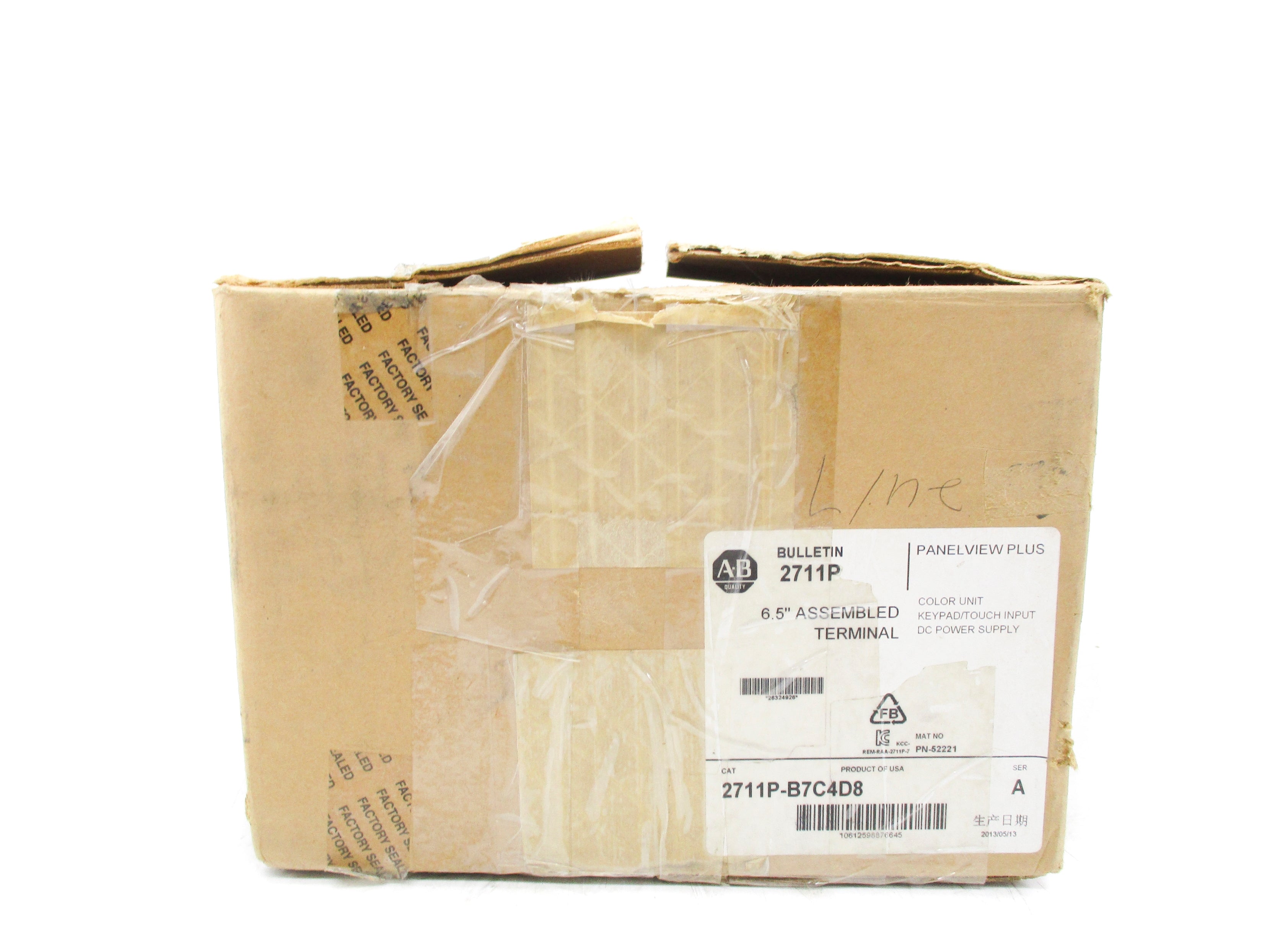 ALLEN BRADLEY 2711P-B7C4D8 SER. A NSMP