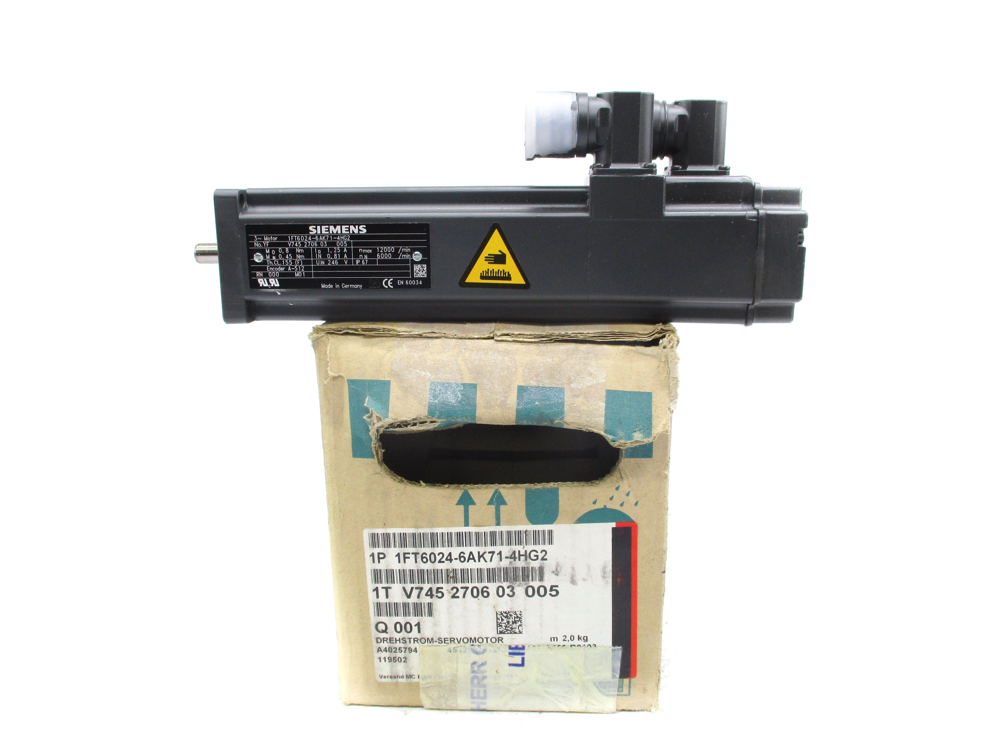 SIEMENS 1FT6024-6AK71-4HG2 NSMP