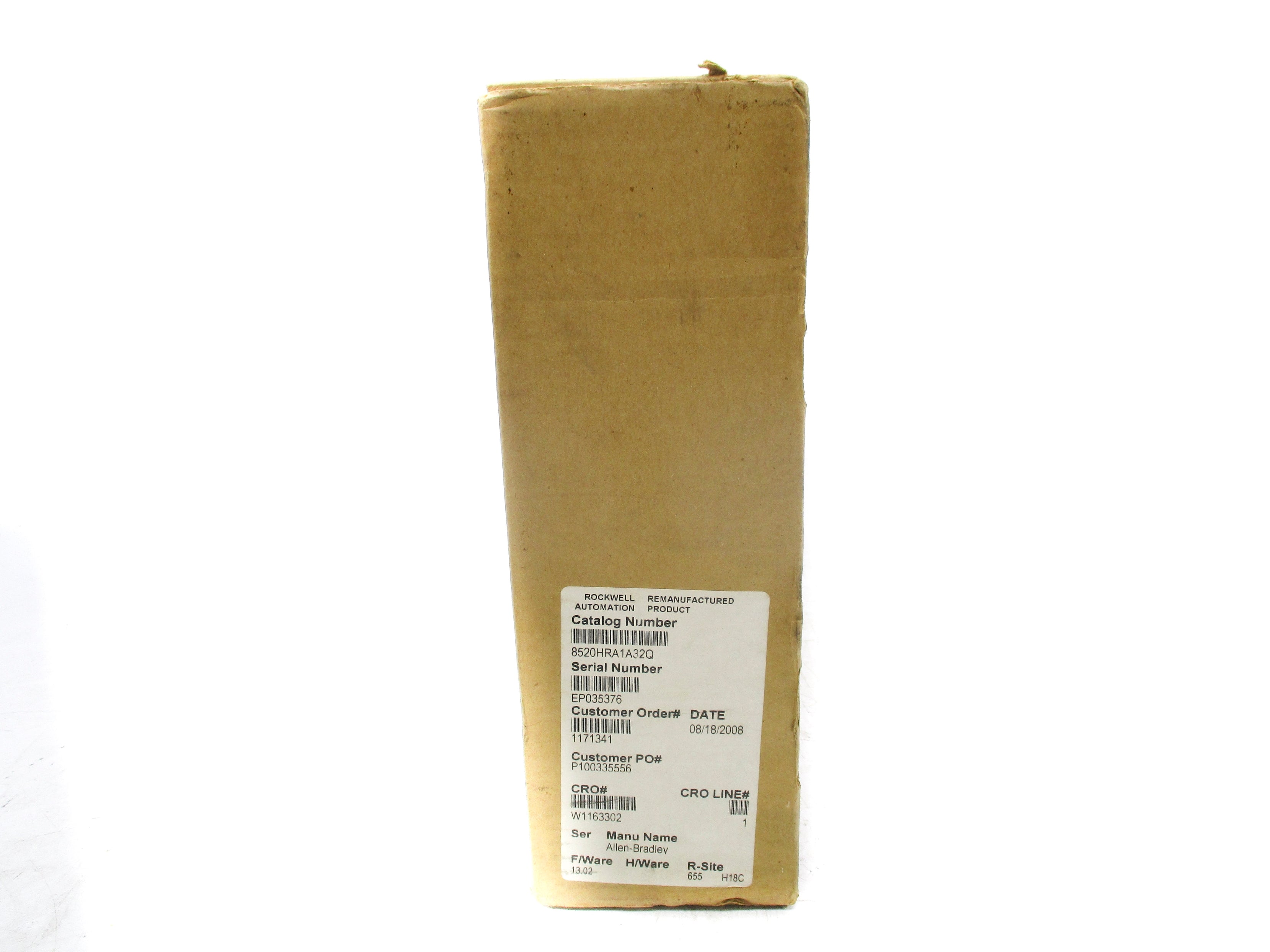 INDUSTRIAL SPARE PART 8520-HR-A1-A3-2Q SER. A REMAN