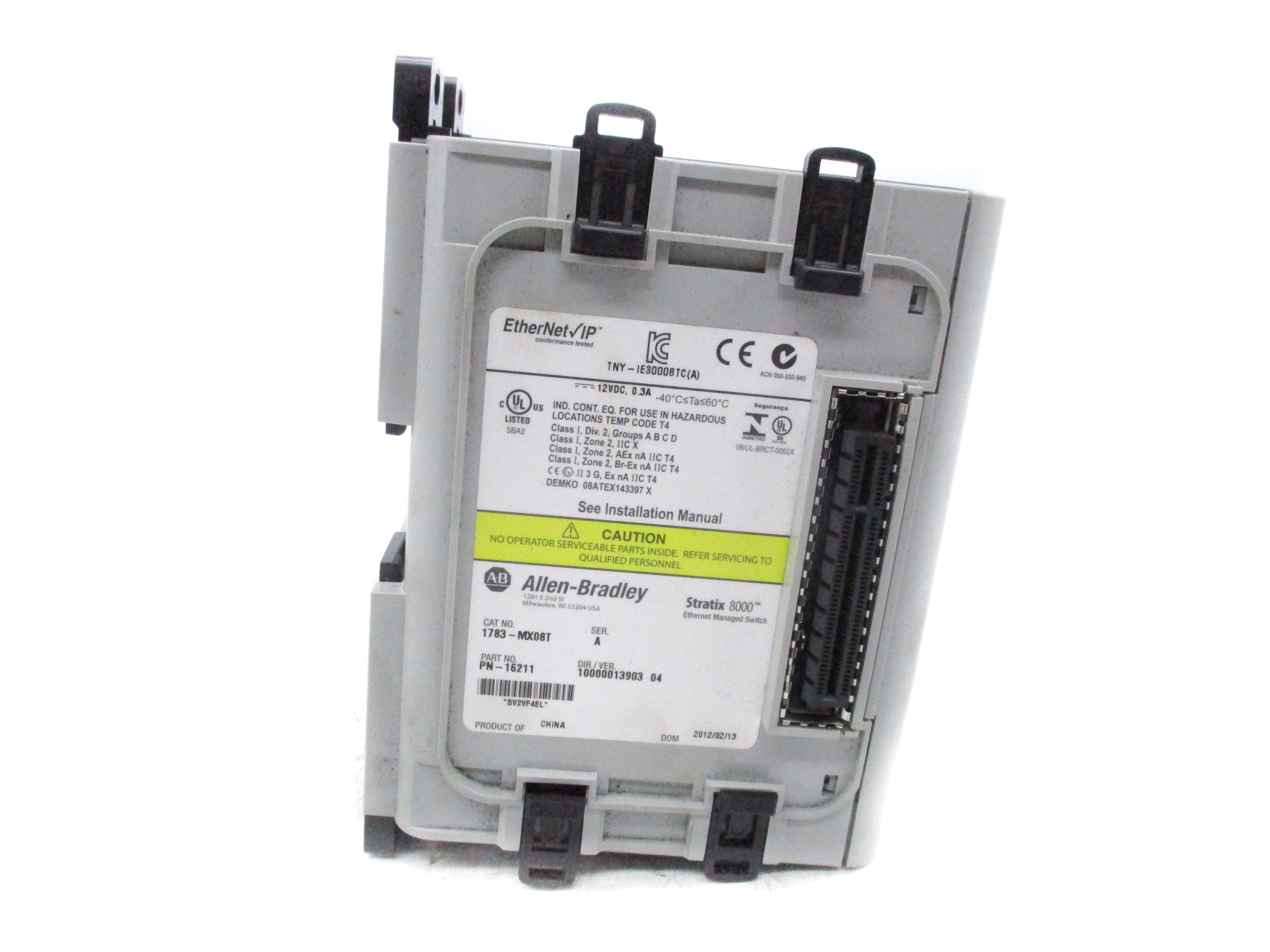 ALLEN BRADLEY 1783-MX08T SER. A NSNP
