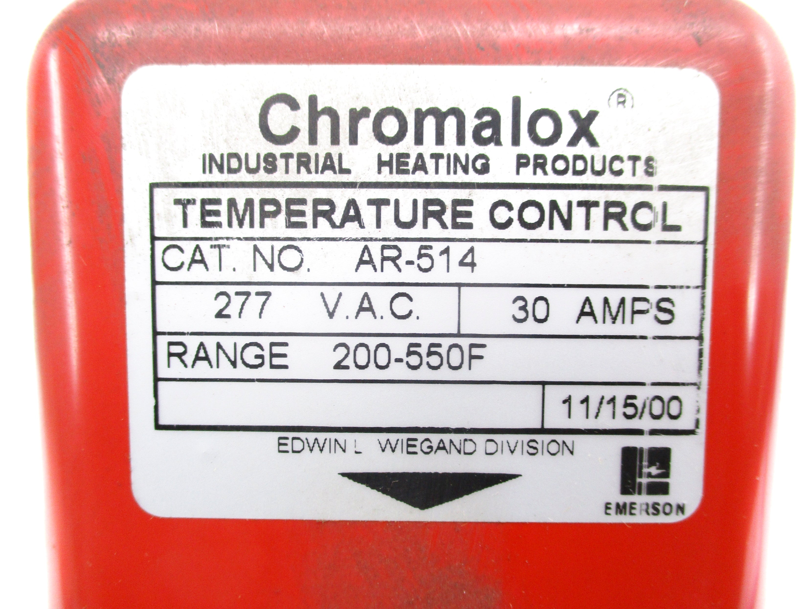 CHROMALOX AR-514 200-550 NSNP