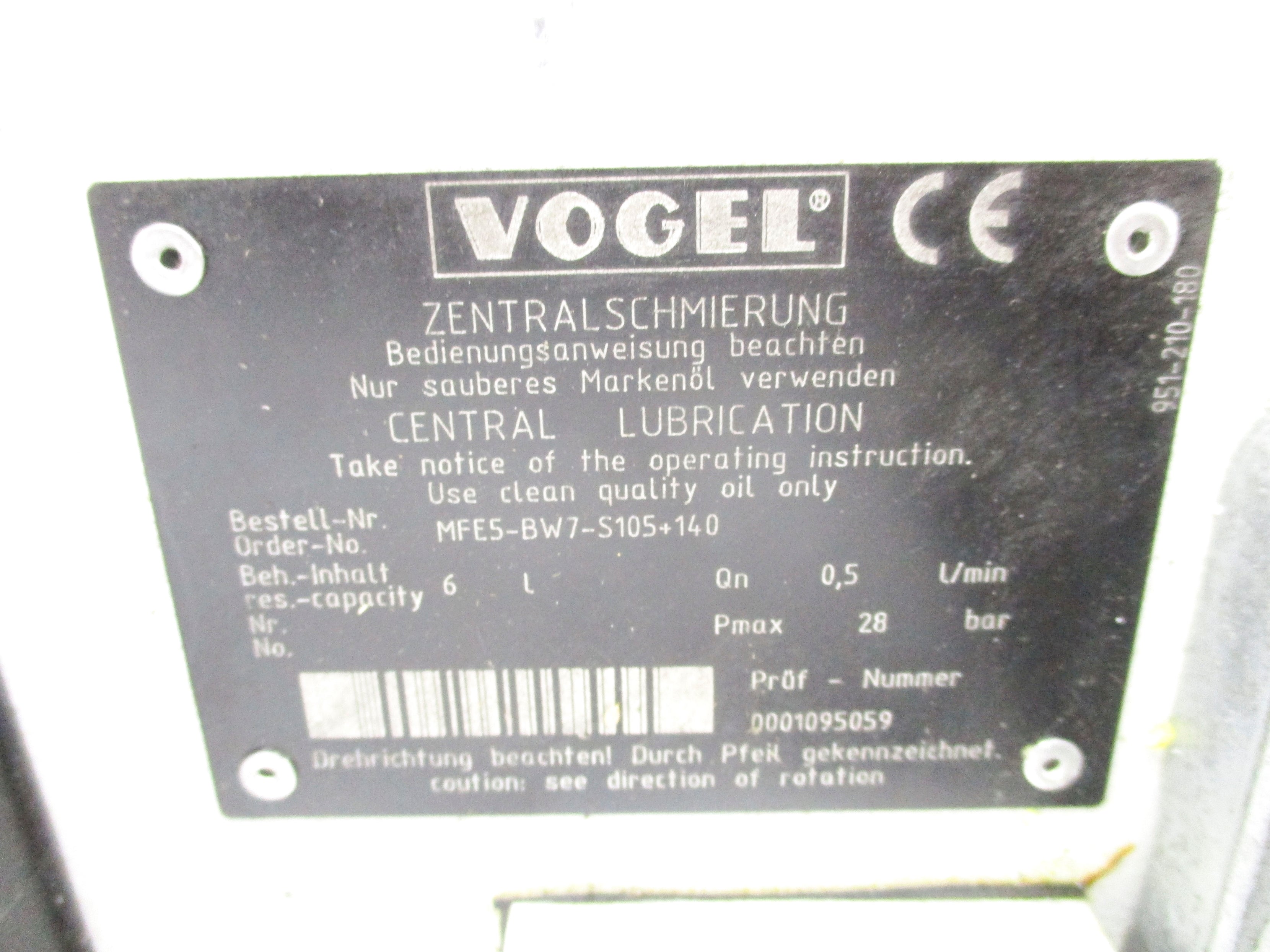 VOGEL MFE5-BW7-S105+140 NSNP