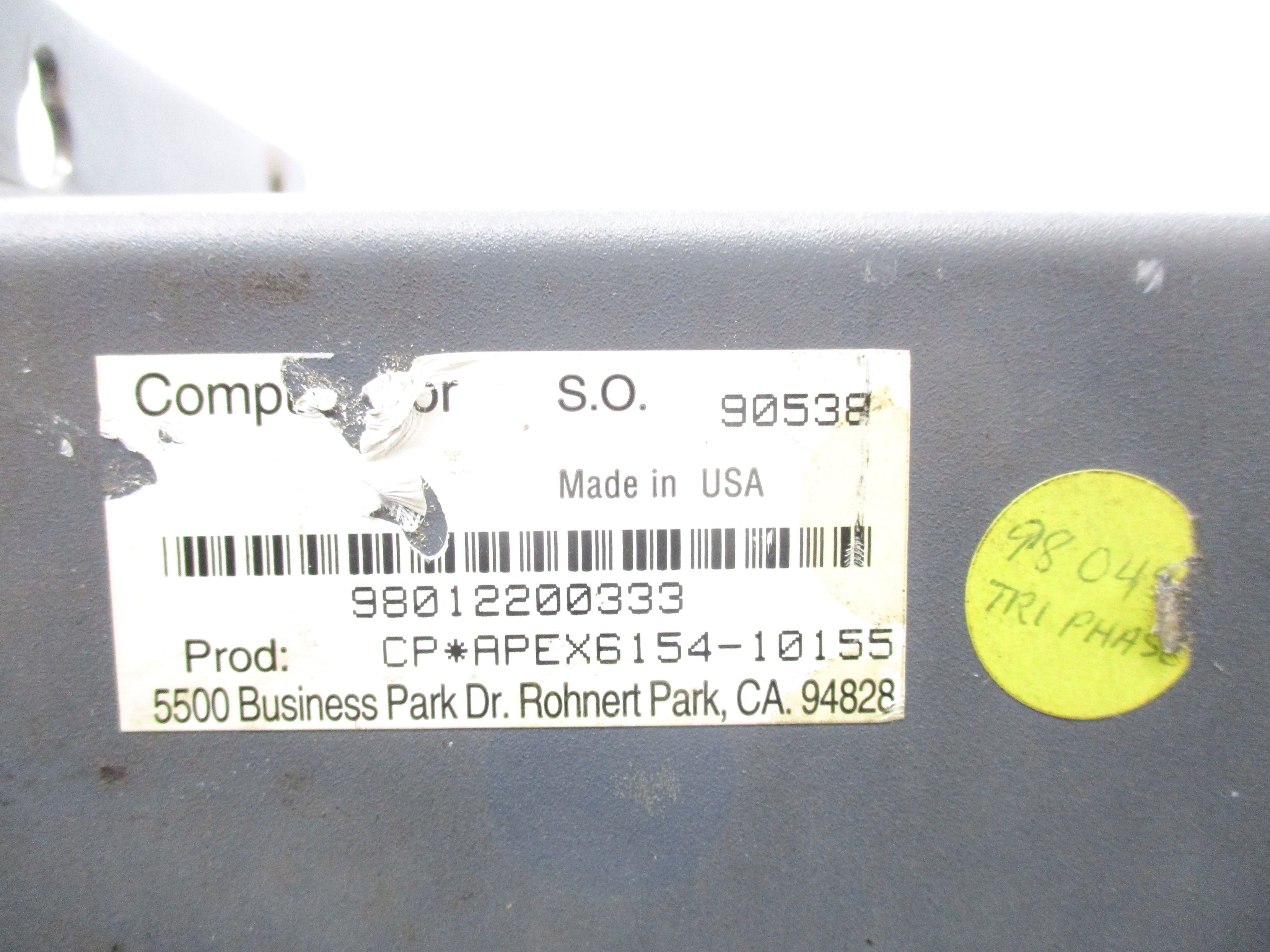PARKER APEX6154-10155 UNMP