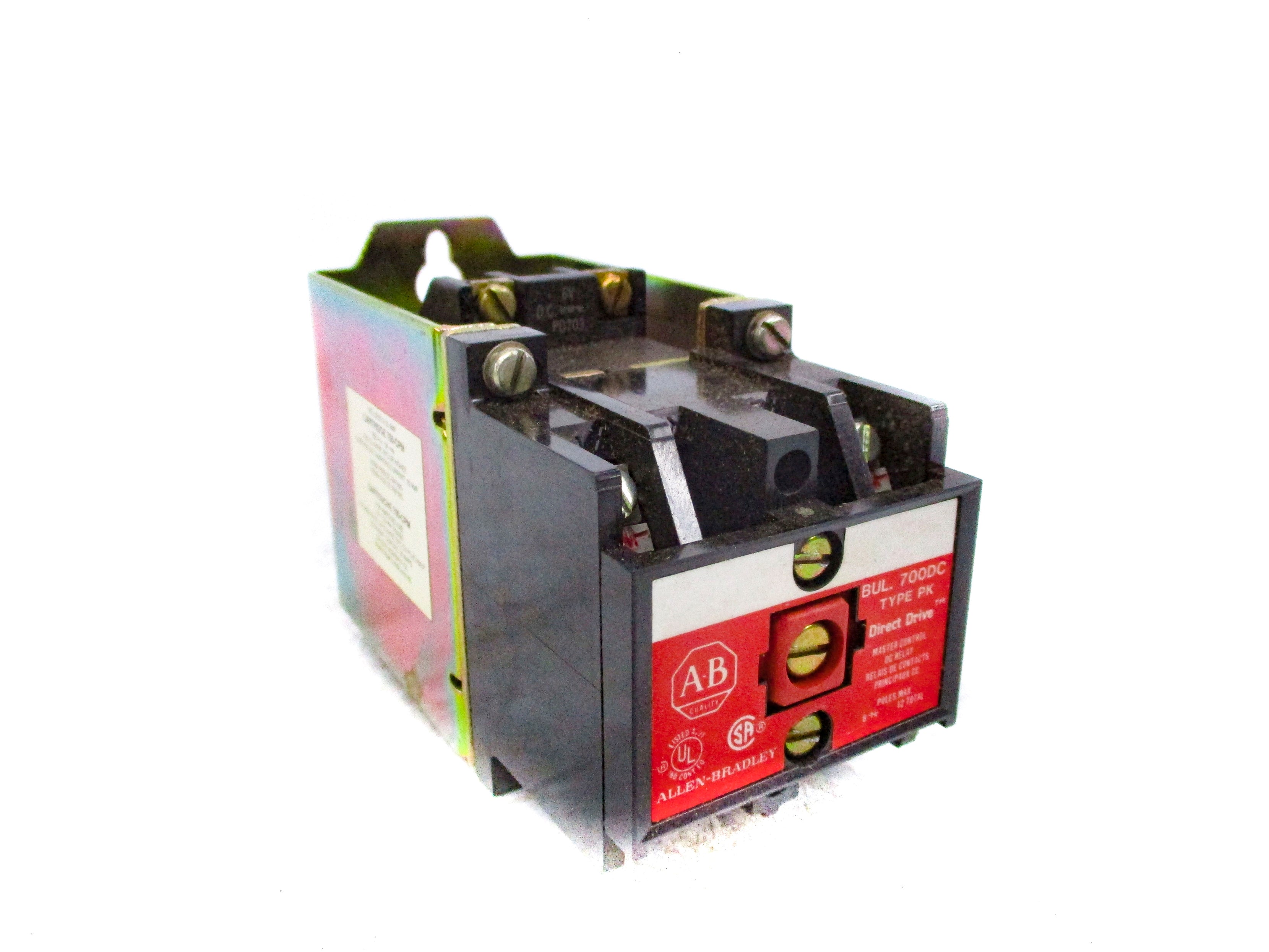 ALLEN BRADLEY 700DC-PK200Z06 SER. A 6VDC (BR/YL) NSMP