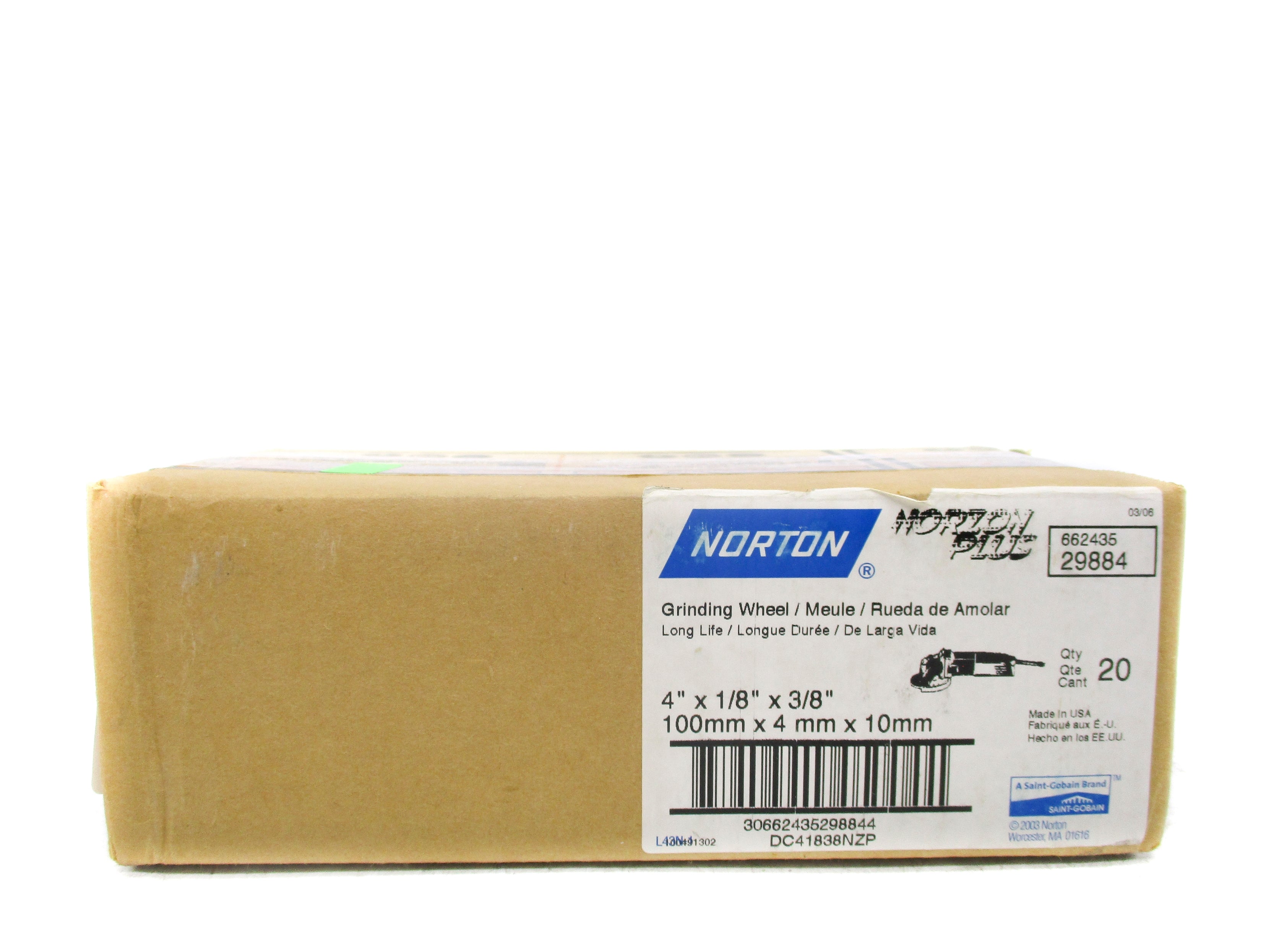 NORTON 29884 (PKG OF 20) NSFS